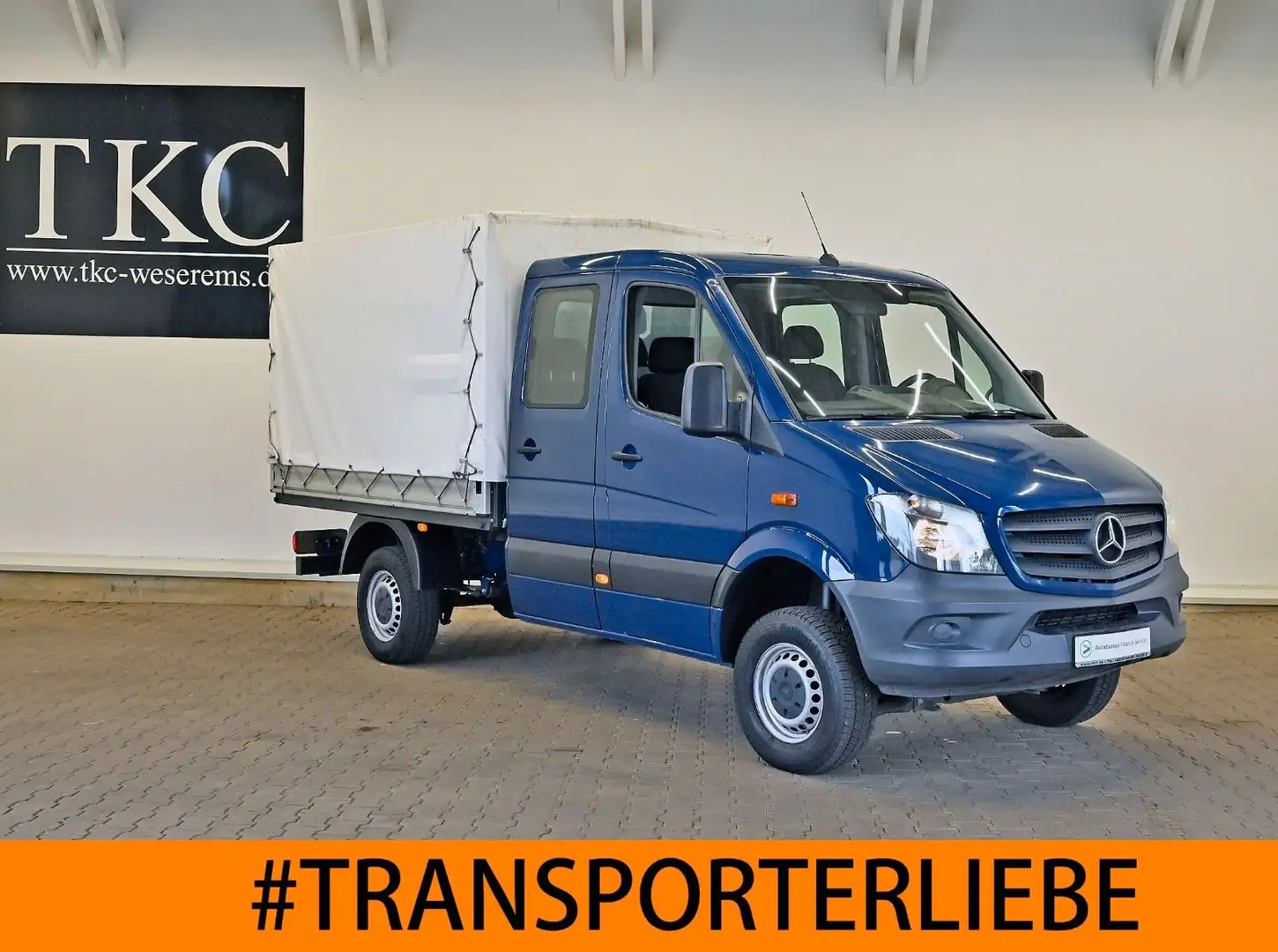 Mercedes-Benz Sprinter 316 CDI Doka 4x4 Allrad AHK 3,5t #266 Azul - 2