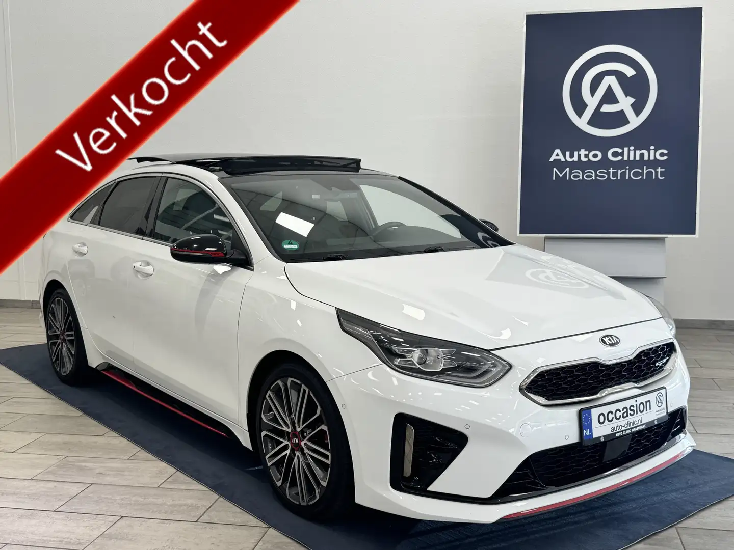Kia ProCeed / pro_cee'd 1.6 T-GDi GT 204pk AUTOMAAT | 12 MDN GARANTIE | PA Білий - 1