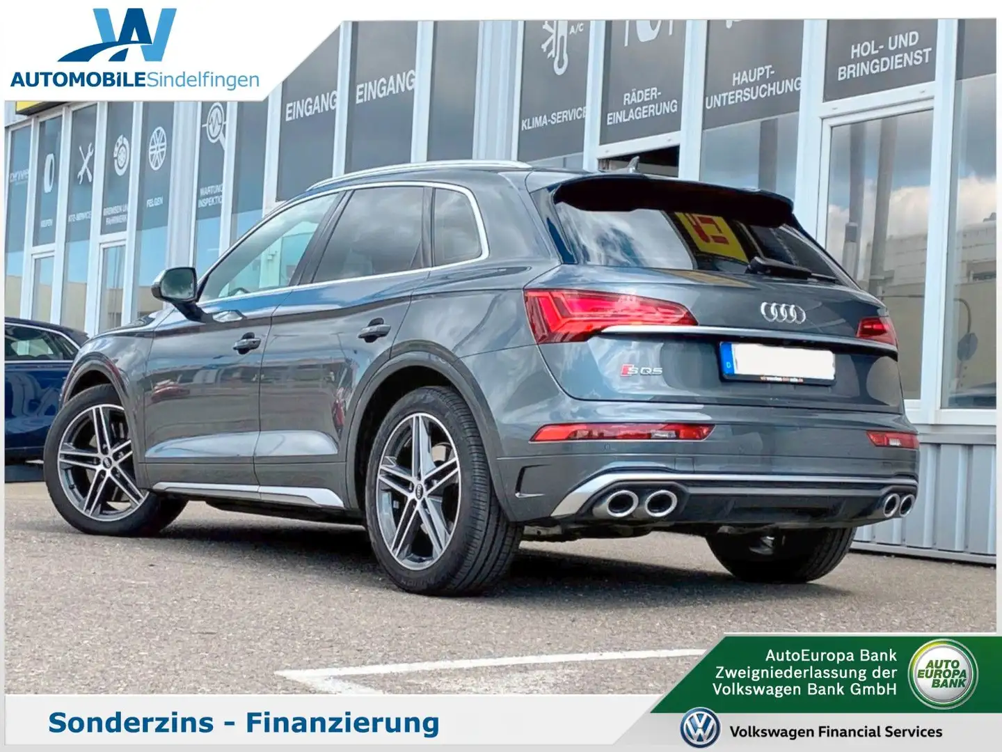 Audi SQ5 3.0TDI quattro NAV MatrixLED PANO LUFTFEDER. Grau - 2