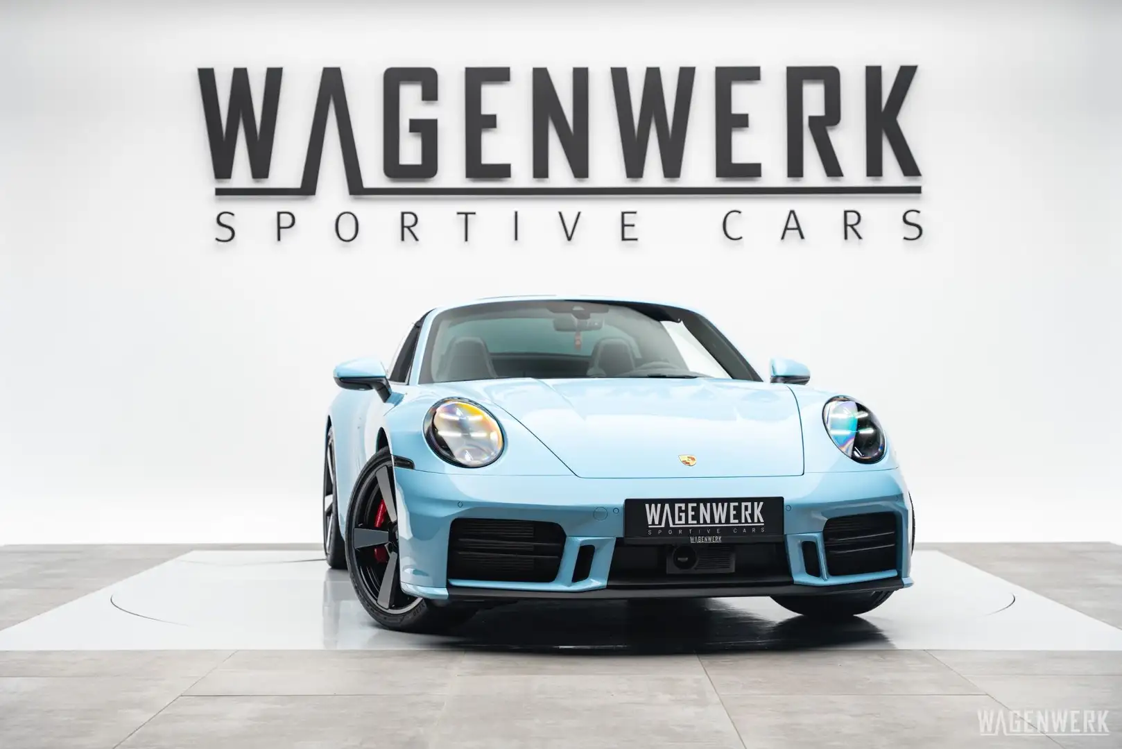 Porsche 911 992.2 TARGA 4S PTS GULFBLAU SPORTDESIGN INNODRIVE Blau - 1