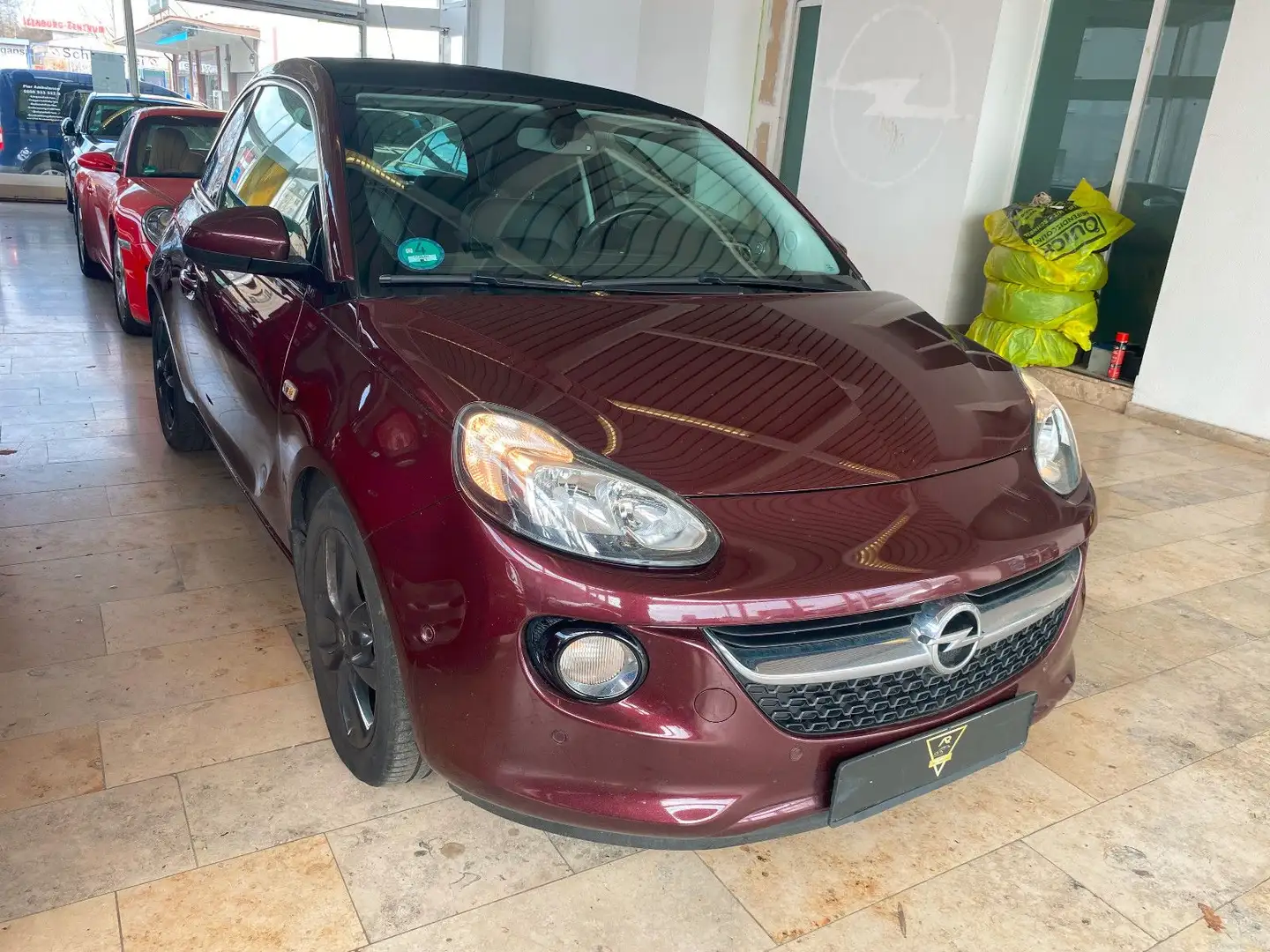 Opel Adam Open Air/Autm./1.Hand/S-Heft/Led./PDC/SHZ/ Rojo - 2