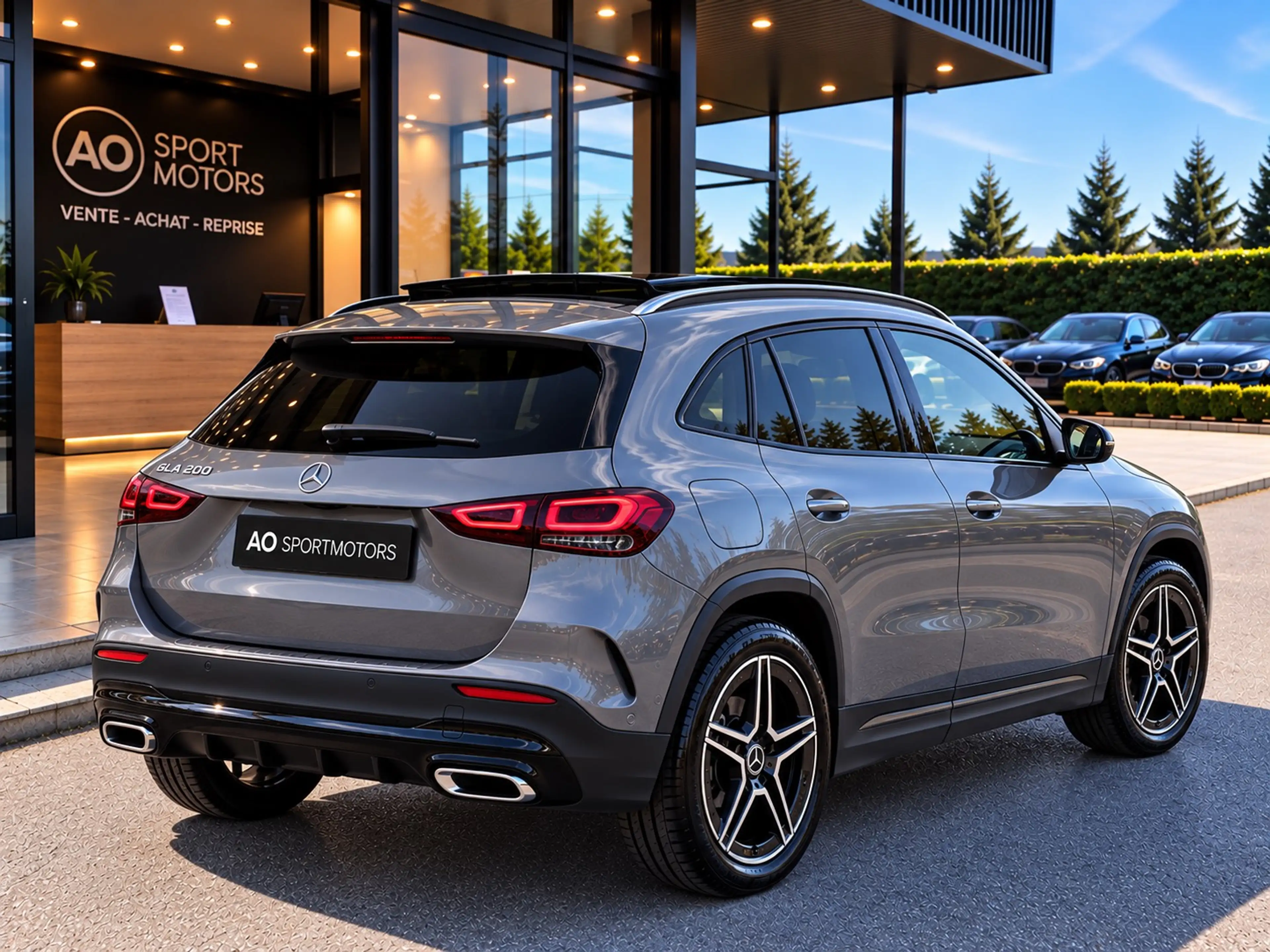 Mercedes-Benz GLA 200 GLA 200 d Pack AMG | Pano| Head Up| Memoir | Night Paket | 1er main | Full Option — photo 2