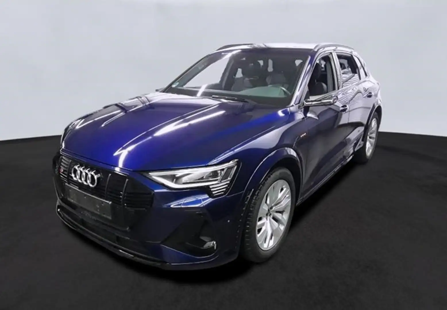 Audi e-tron S quattro Blau - 1