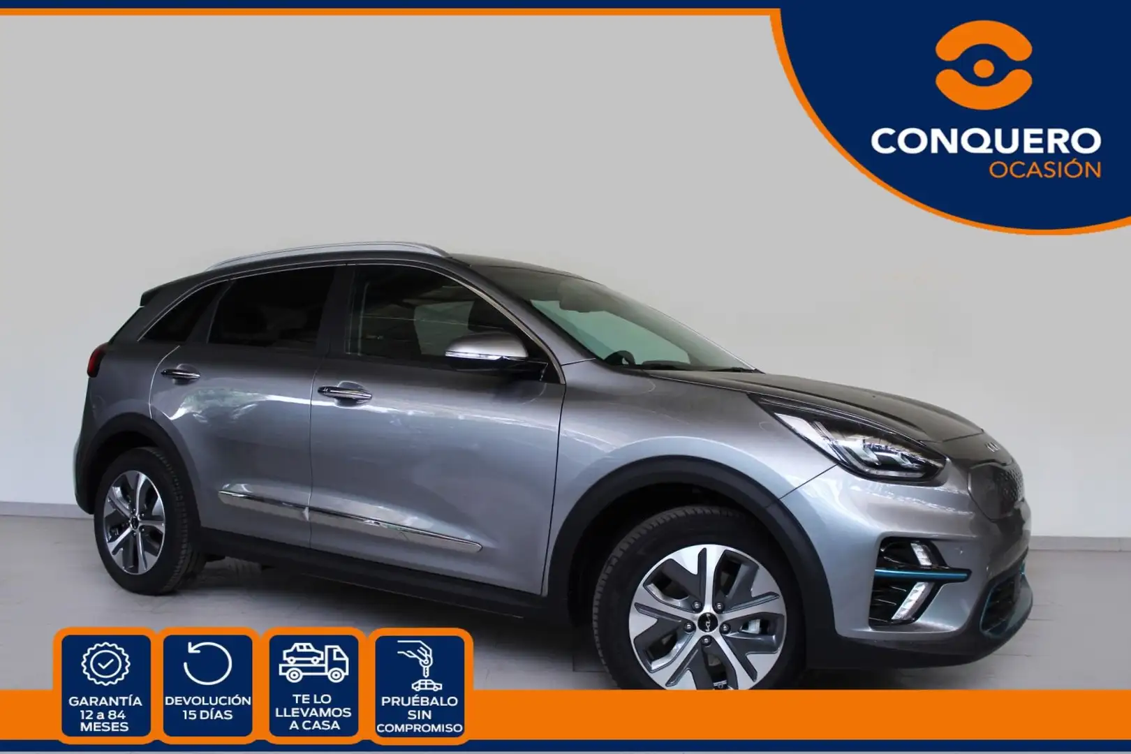 Kia Niro BEV 64KWH E- EMOTION 5P Gris - 1
