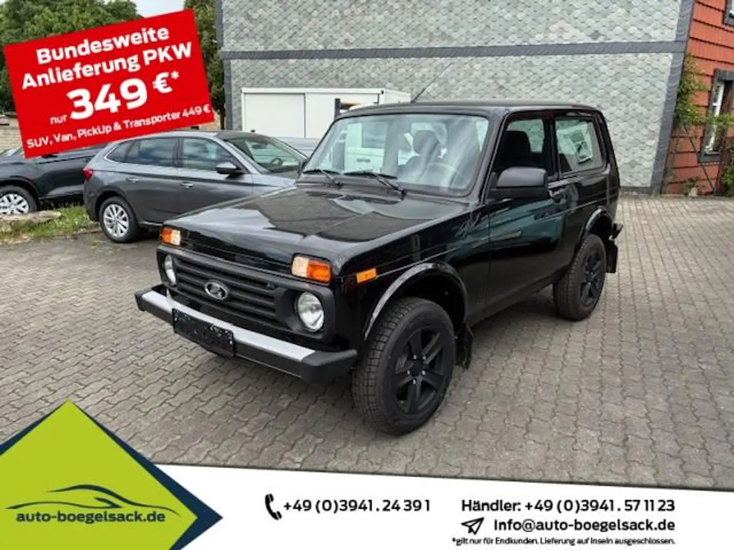 Lada 4x4 LEGEND 1.7i PUR+NEU+ALLRAD+ALU+ABS+MODELL24 Negru - 1