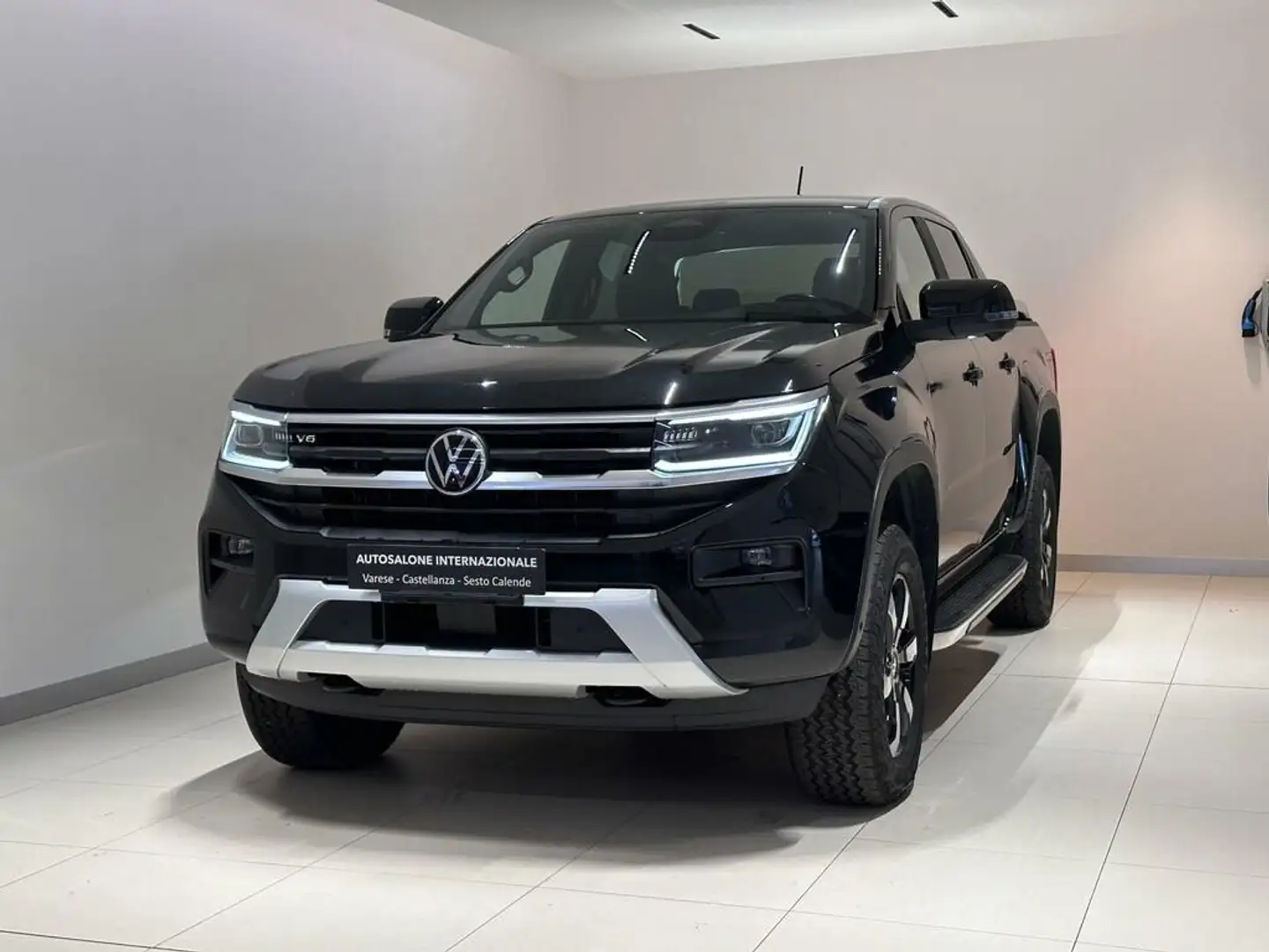 Volkswagen Amarok 3.0 tdi V6 Style 4motion auto N1 Autocarro Zwart - 1