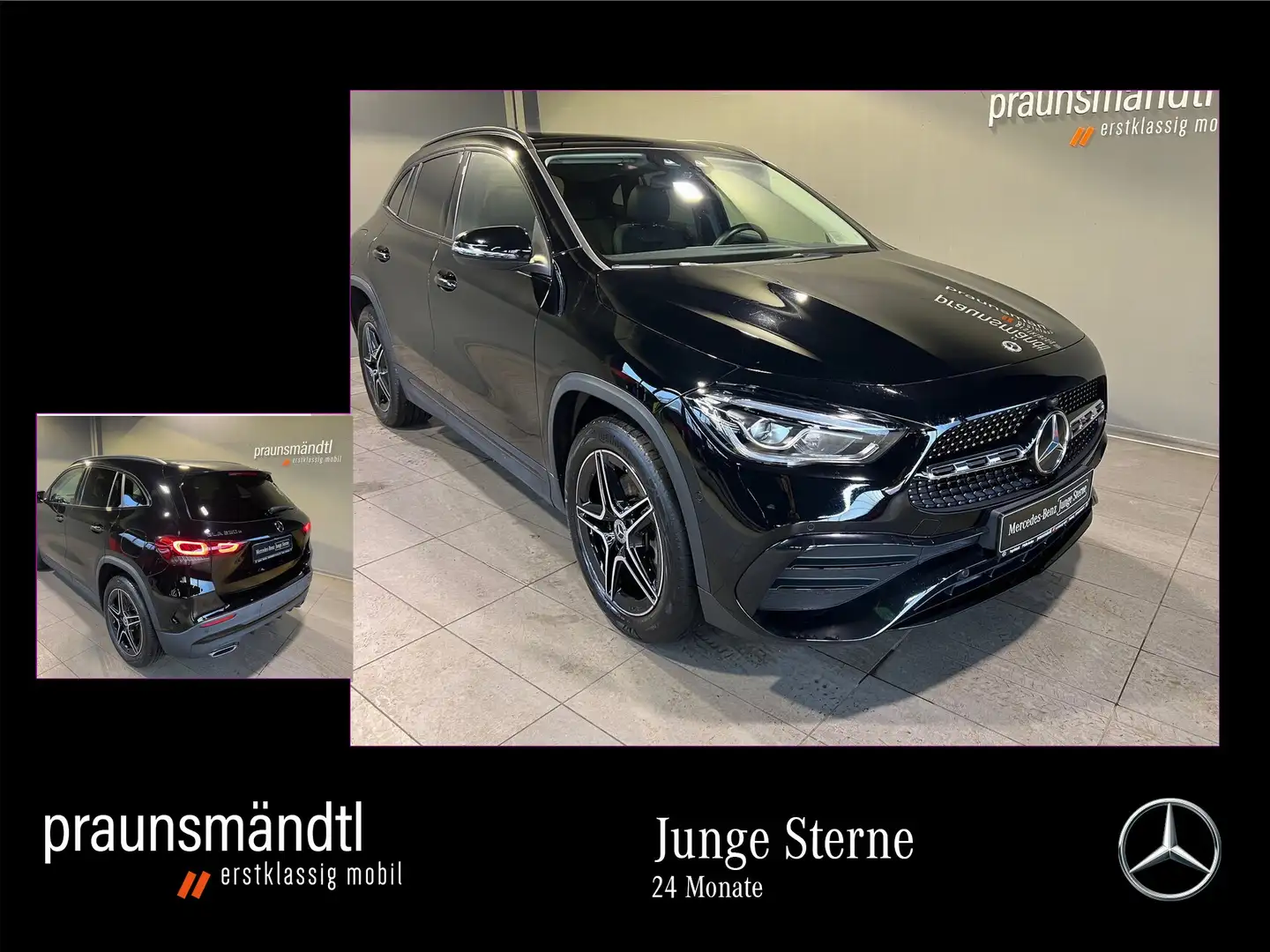 Mercedes-Benz GLA 250 e AMG Night MBUX/Pano/LED/Head-up/Kamera Schwarz - 1