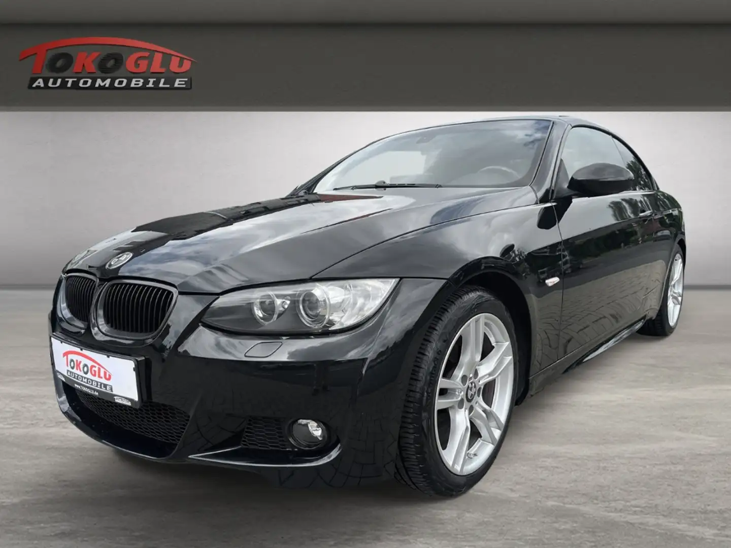BMW 320 i Cabrio M-Packet Leder Memory Sitze Xenon Klimaau Schwarz - 2