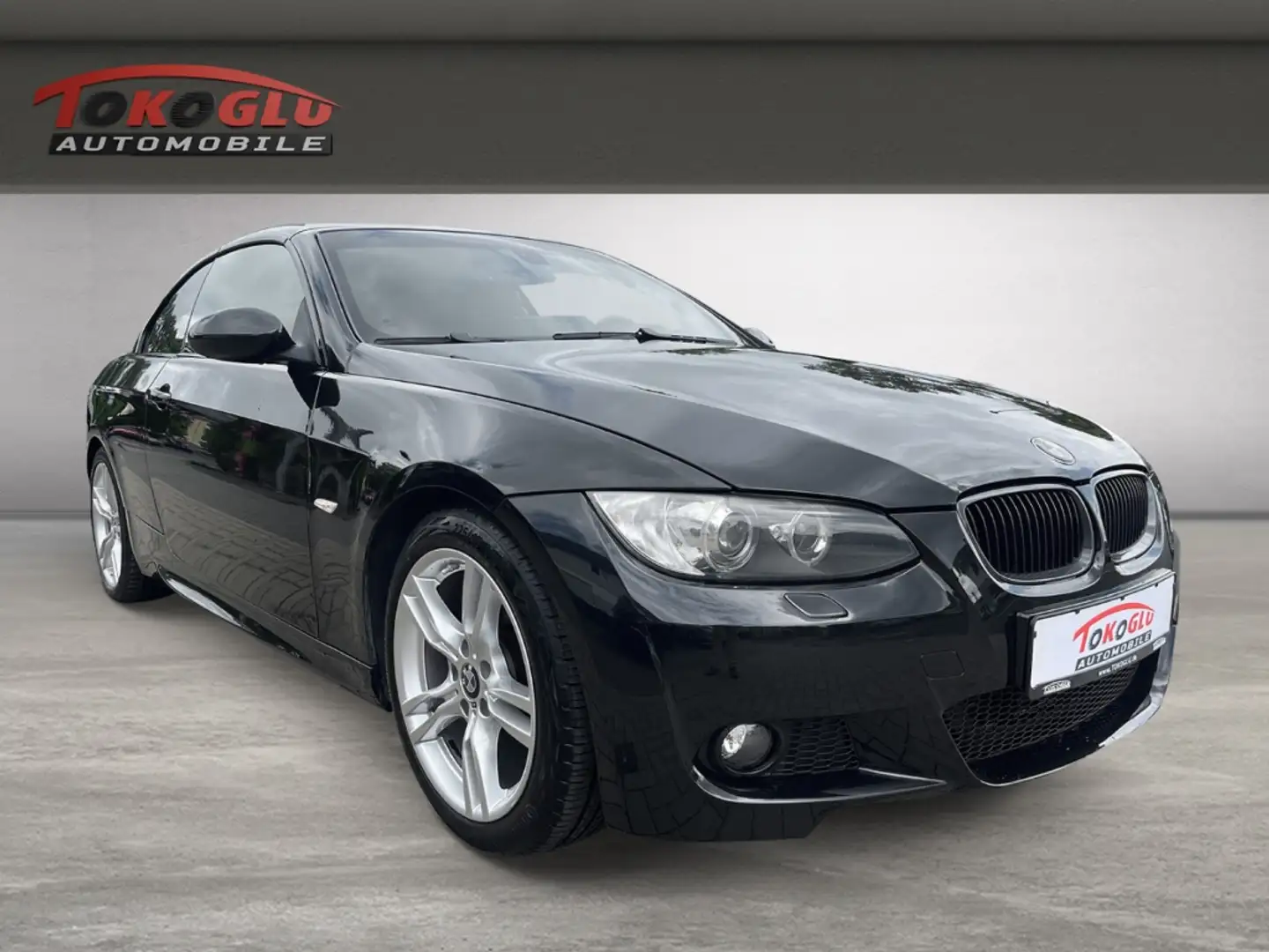 BMW 320 i Cabrio M-Packet Leder Memory Sitze Xenon Klimaau Schwarz - 1