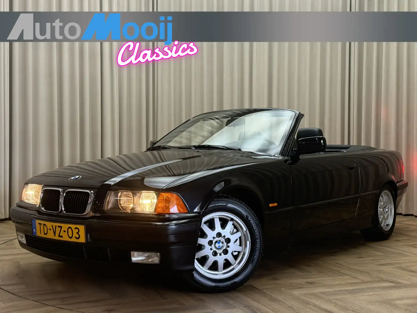 BMW 320 3-serie Cabriolet E36 320i Executive / Origineel N Noir - 1