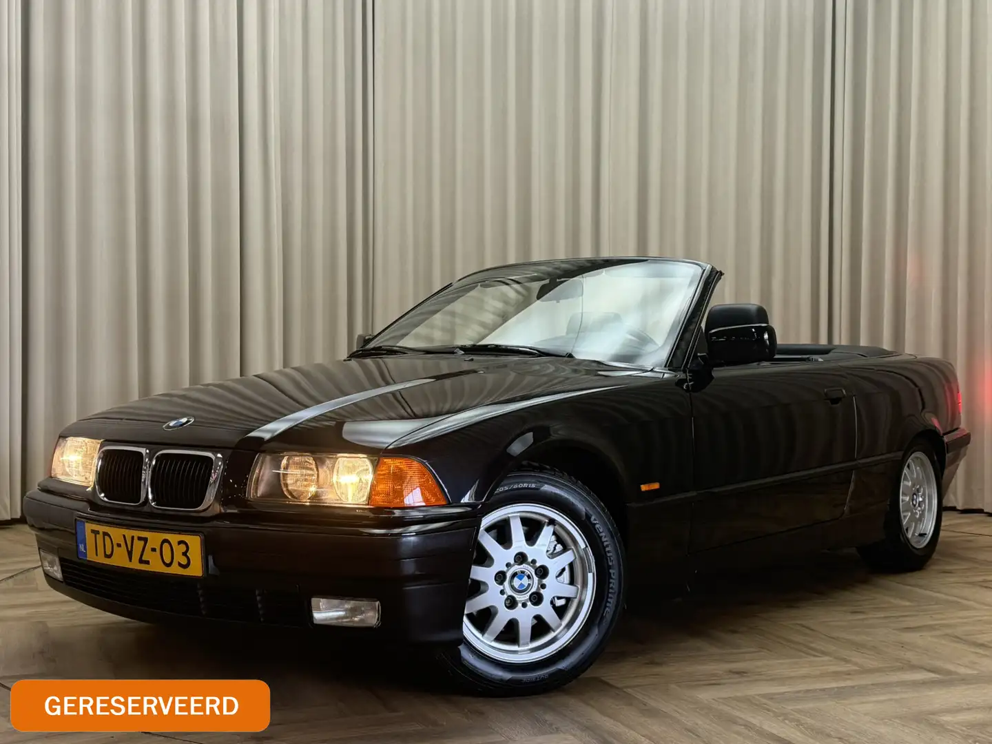 BMW 320 3-serie Cabriolet E36 320i Executive / Origineel N Negru - 1