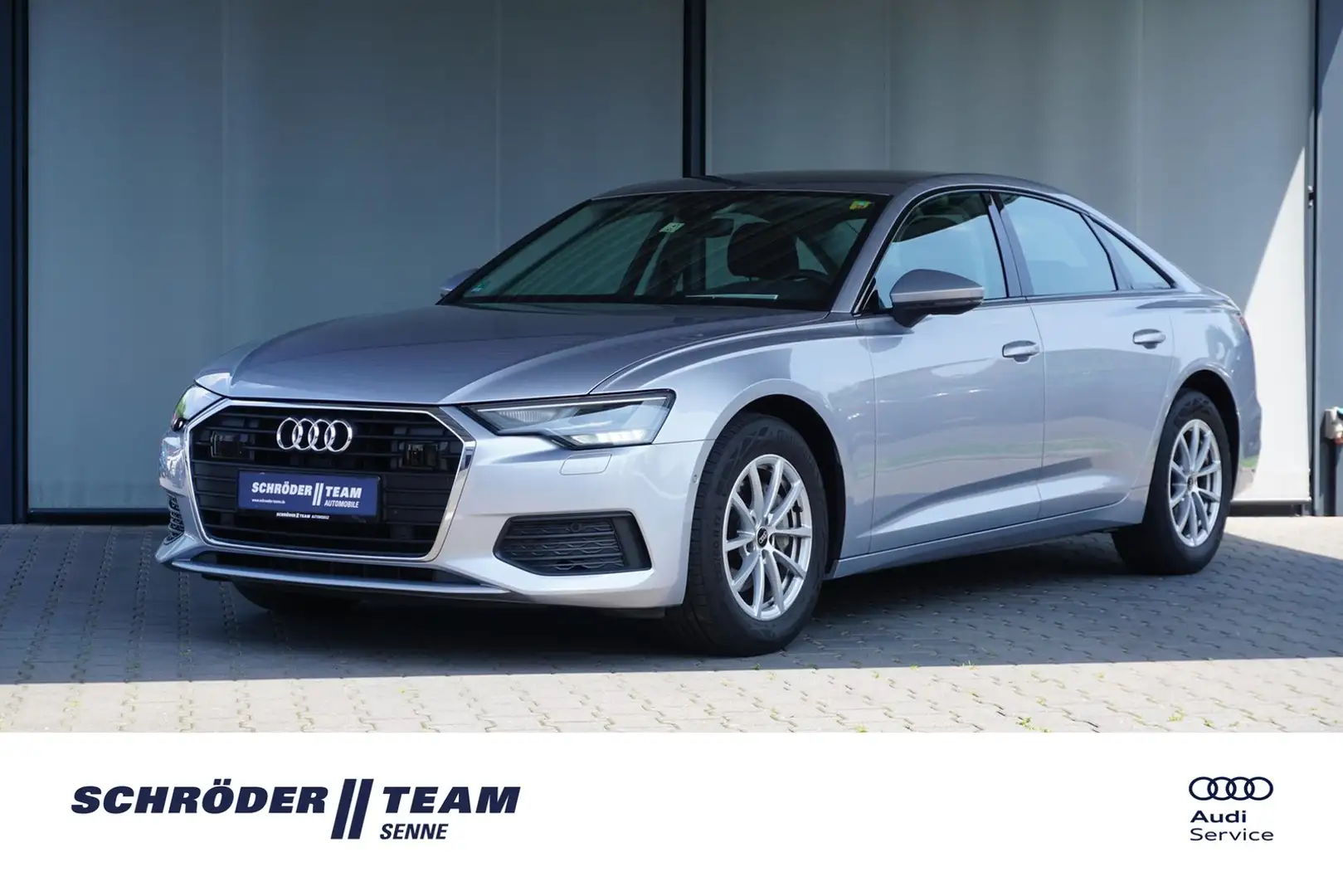 Audi A6 Limousine 40 TDI S tronic Navi ACC AHK RFK Silber - 1