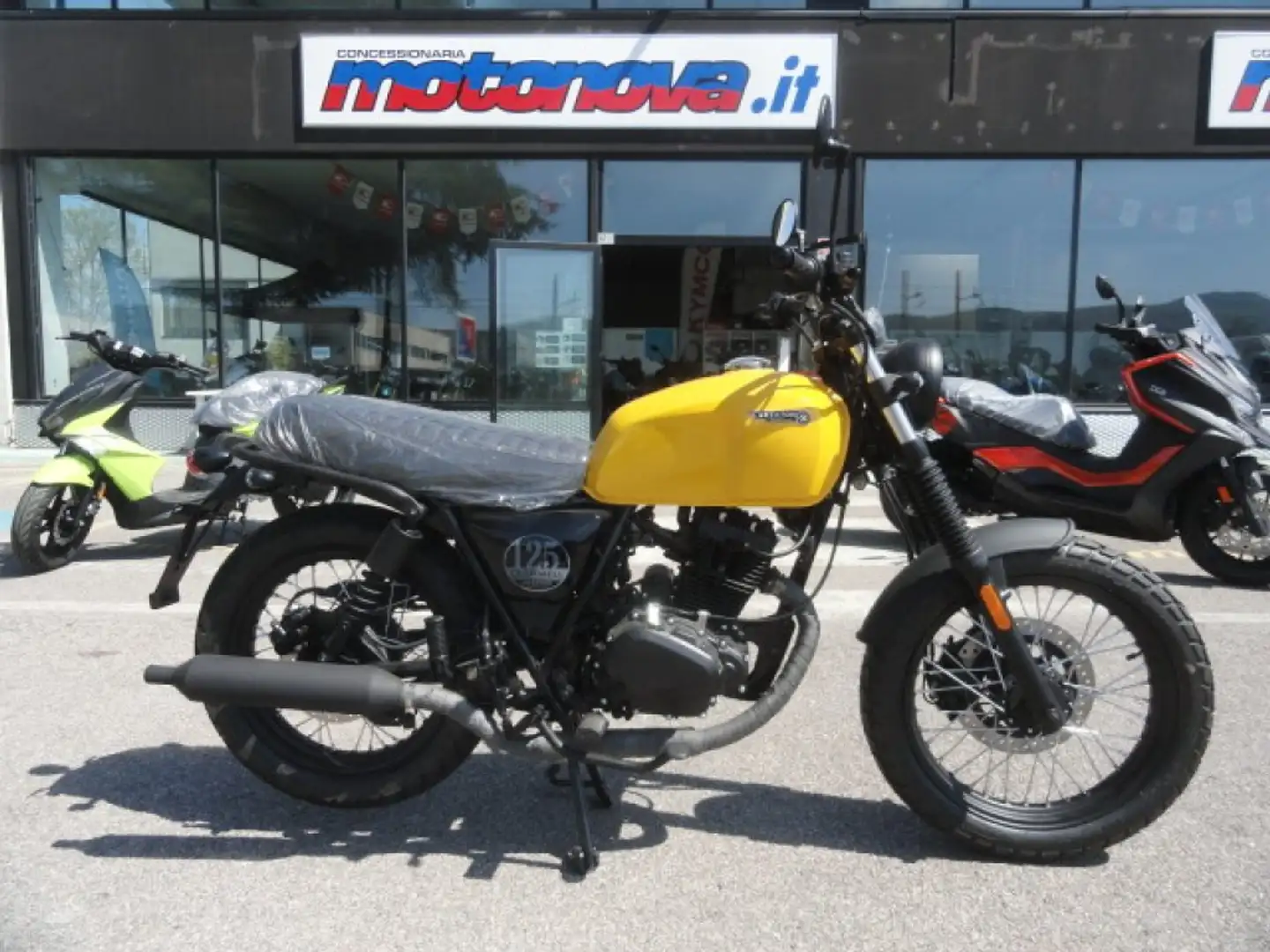 Brixton Cromwell 125 CROMWELL 125 CBS Giallo - 1