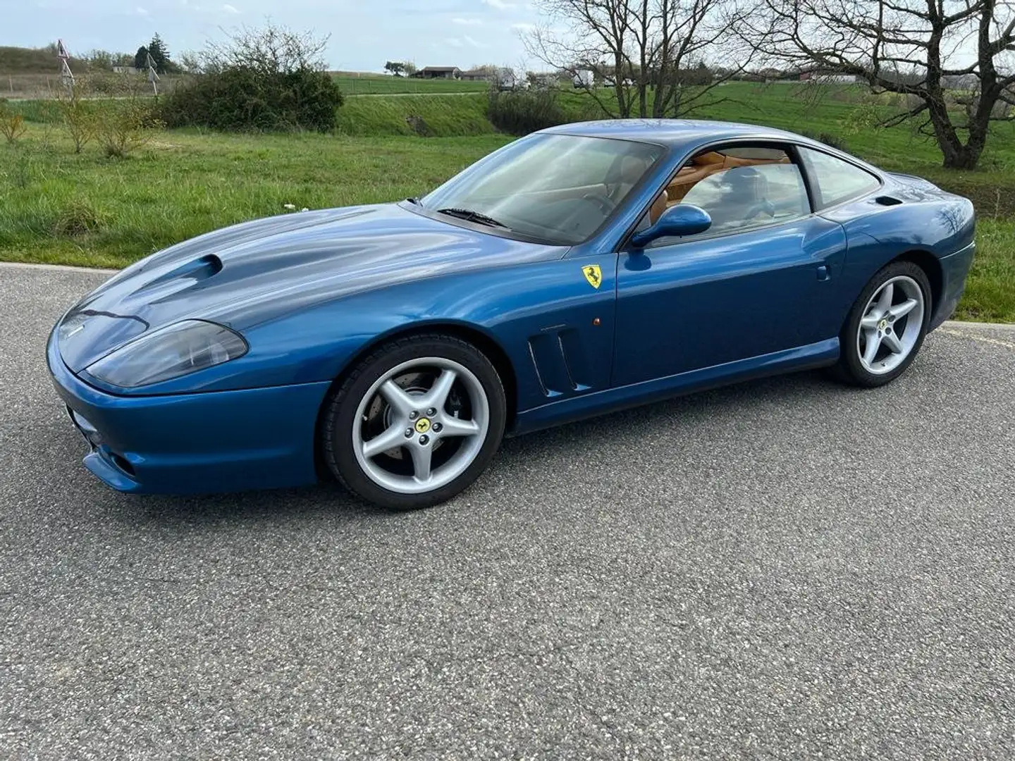 Ferrari 550 5.5i V12 MARANELLO BVM Bleu - 1