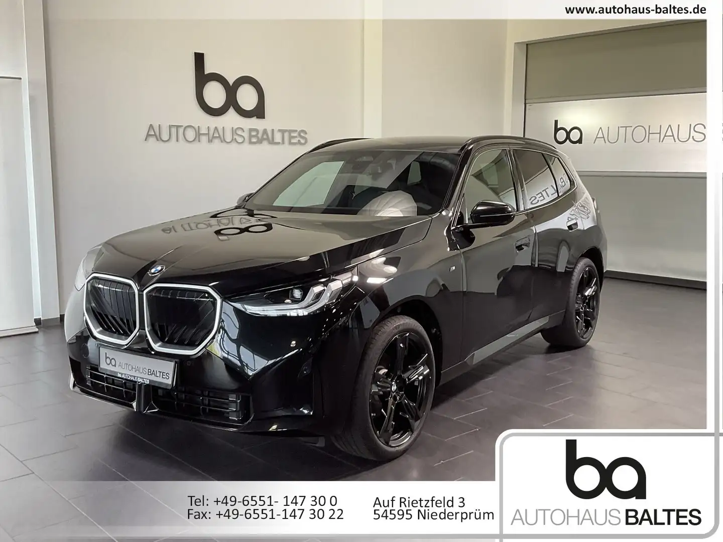 BMW X3 X3 20i xDrive M Sport 20"/Pano/DrivPlus/Park/AHK Noir - 1