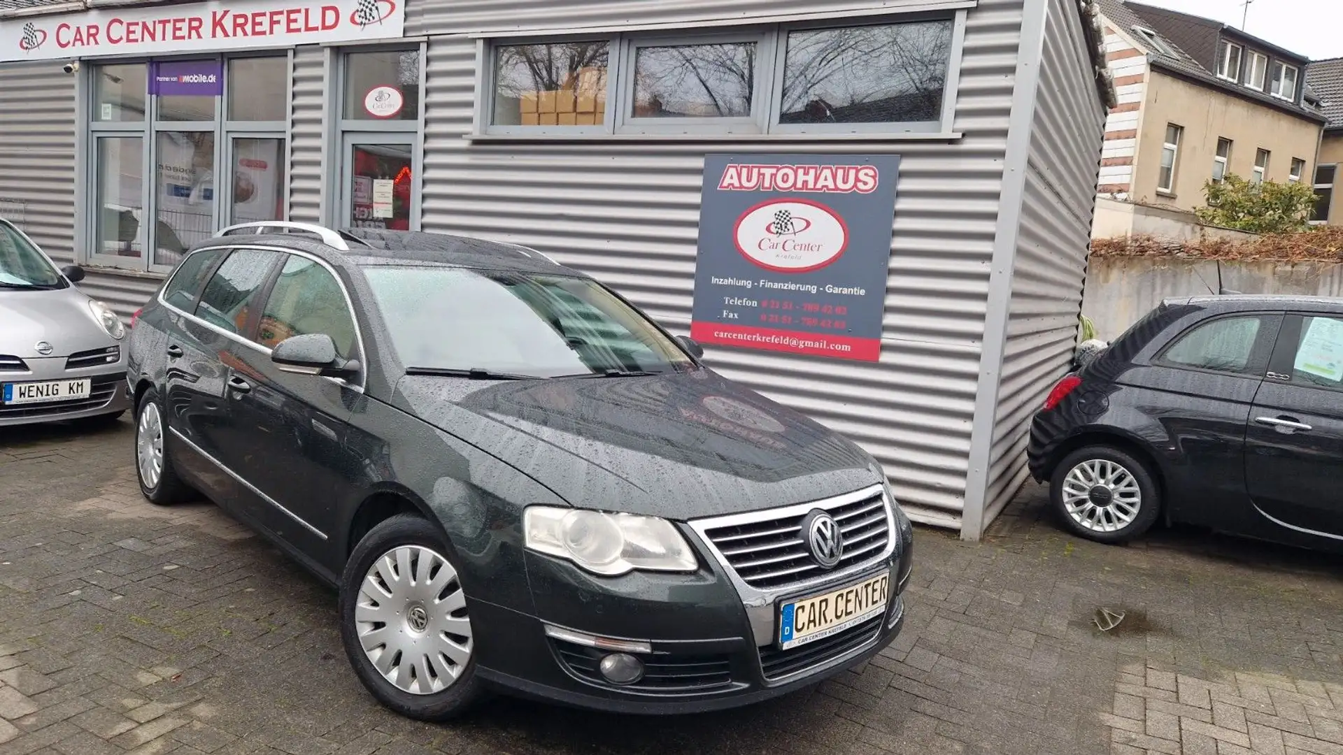 Volkswagen Passat Variant Passat 2.0 TDI Variant Highline LEDER+SHZ+AHK Groen - 1