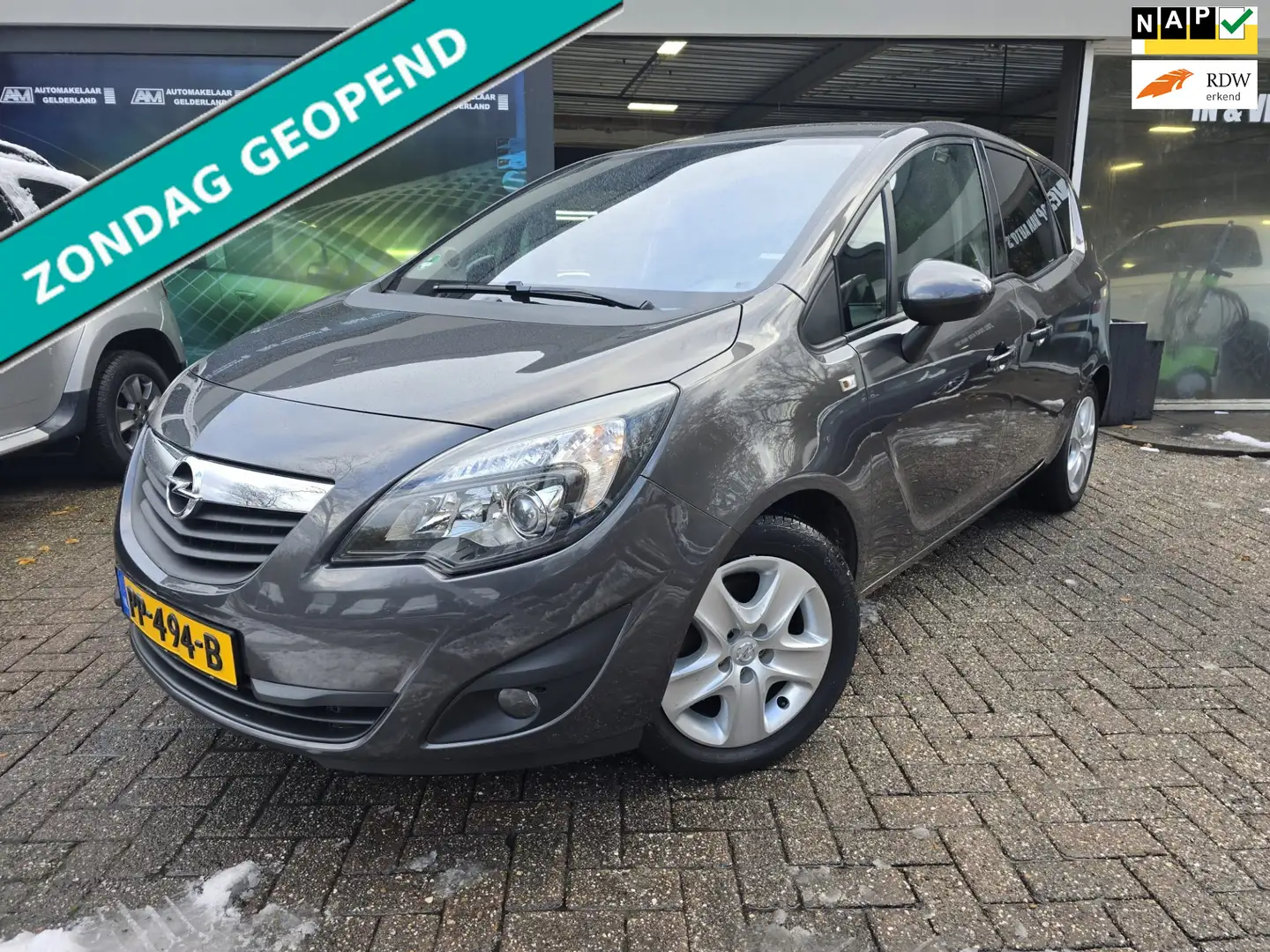 Opel Meriva 1.4 Cosmo | 2E EIGENAAR | 12MND GARANTIE | CRUISE Grijs - 1