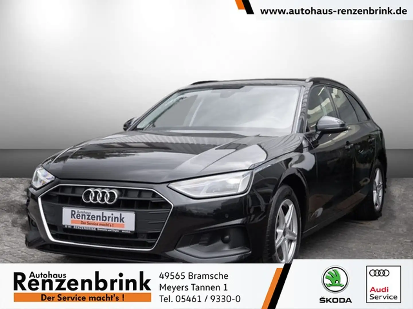 Audi A4 Avant 35 TDI RFK+AHK Schwarz - 1