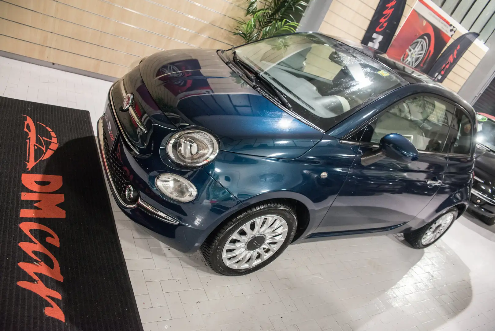 Fiat 500 1.2 LOUNGE 69CV DUALOGIC OK NEOPATENTATI Bleu - 2
