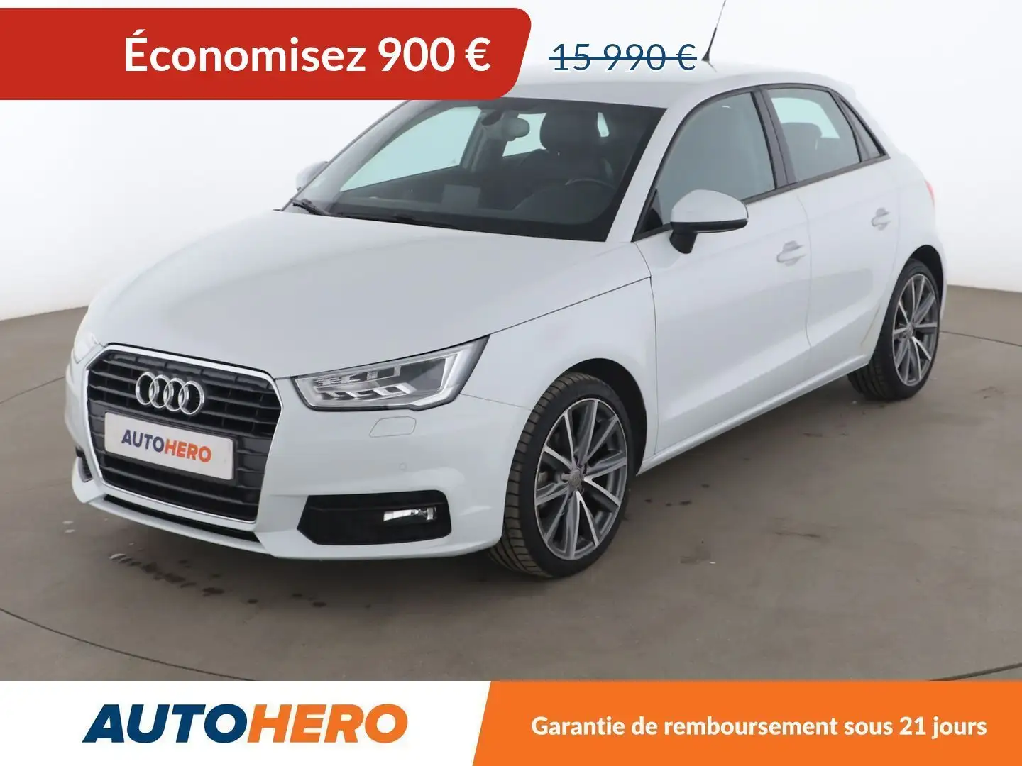 Audi A1 Sportback 1.0 TFSI Ultra Ambition Luxe S Tronic Blanc - 1