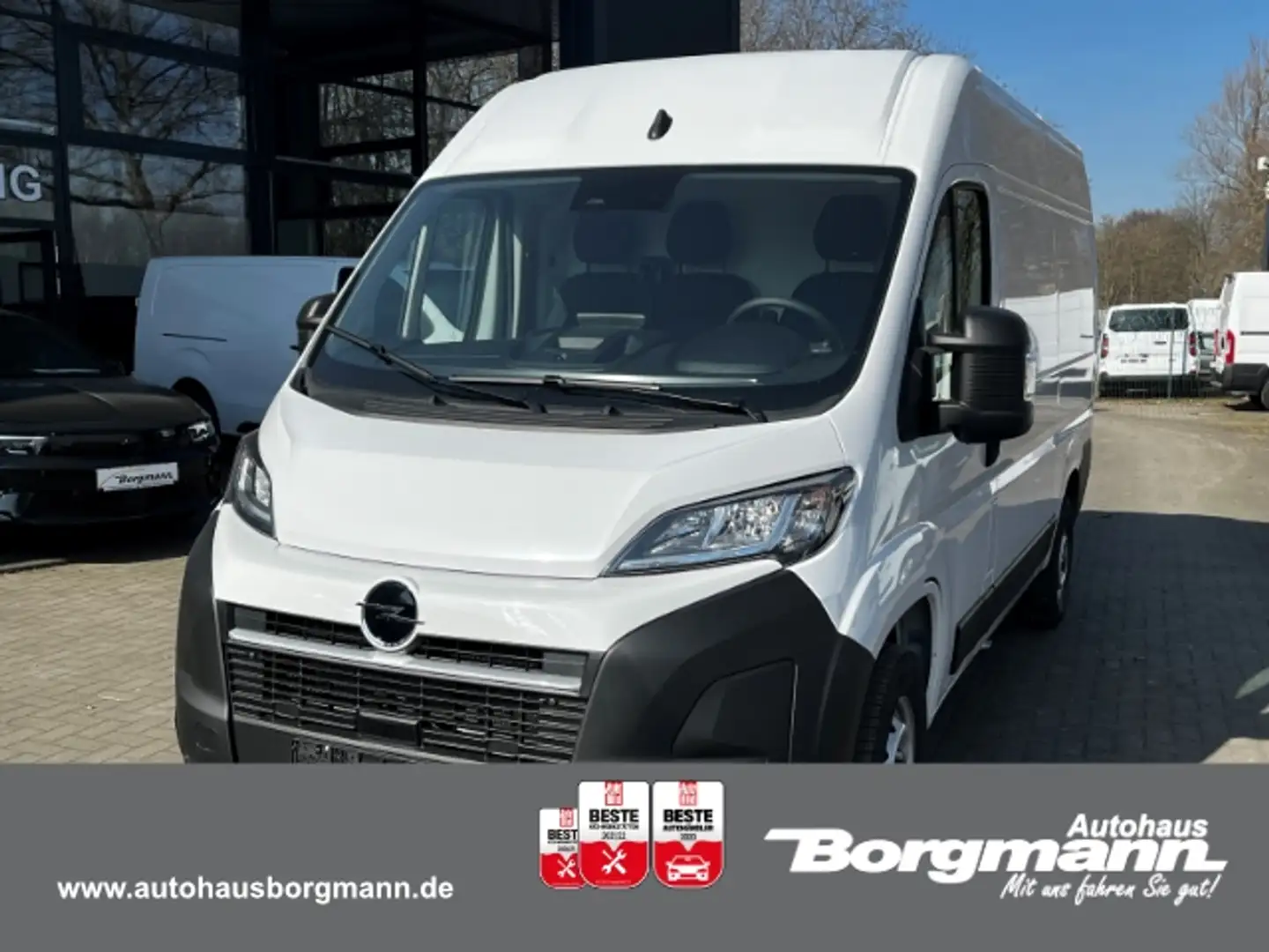 Opel Movano Cargo 3,5t L2H2 2.2 BlueHDi 140 PS Weiß - 2