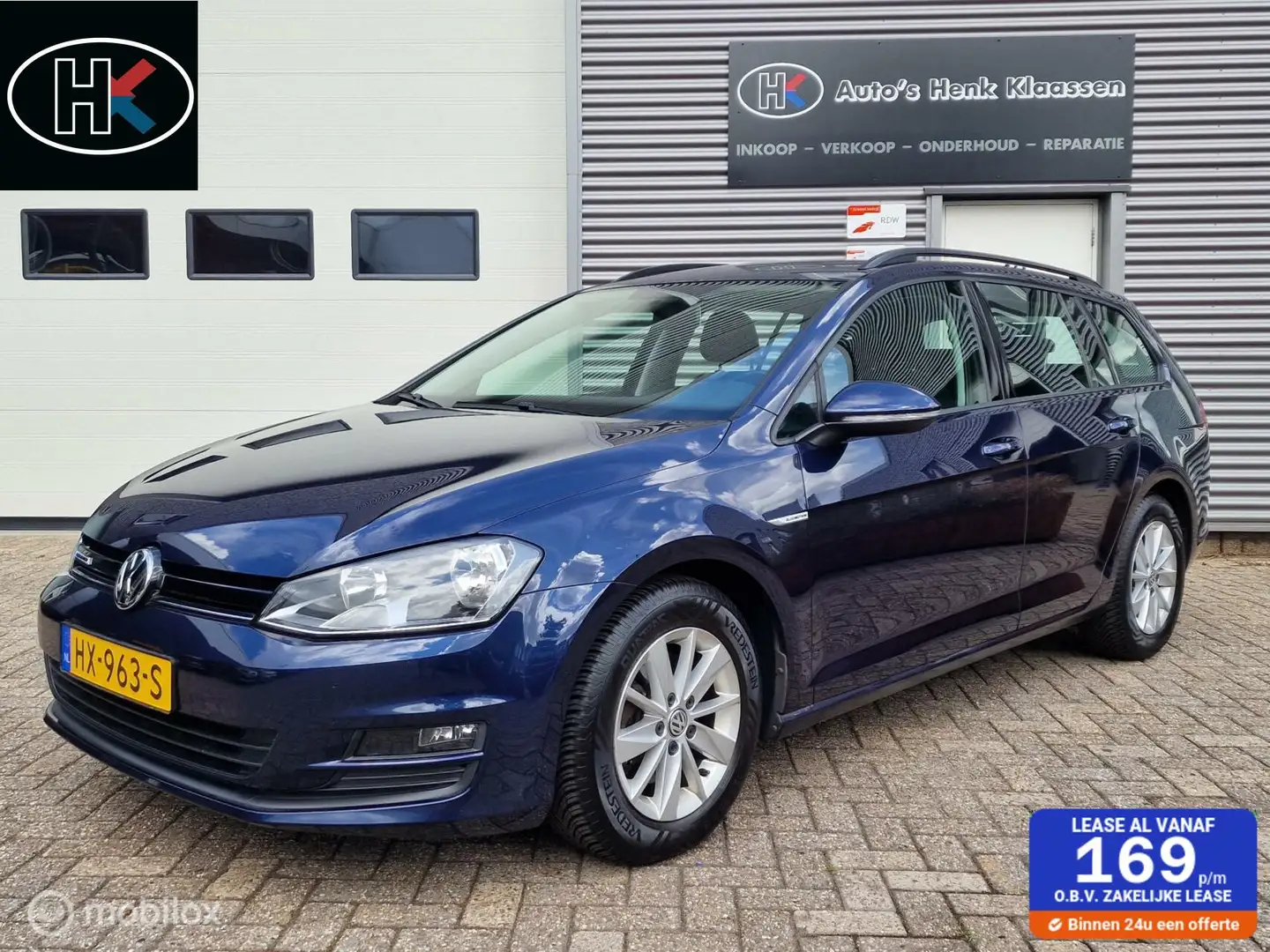 Volkswagen Golf Variant 1.0TSi 115pk Airco LM15 Trekhaak NAP Bleu - 1