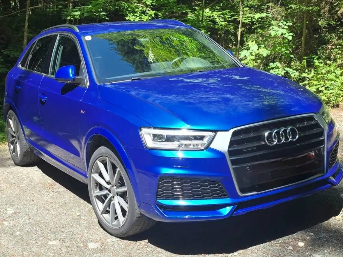 Audi Q3 Q3 2,0 TDI quattro S-tronic Blau - 1