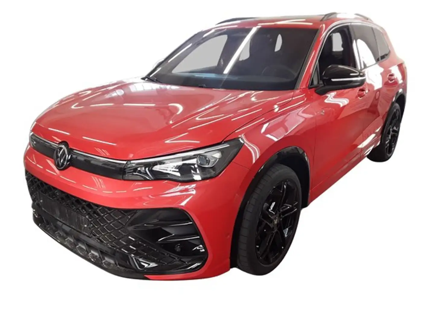 Volkswagen Tiguan R line 2.0 TDI DSG Sonderleasing UPE 72 AHK Pano S Rot - 2