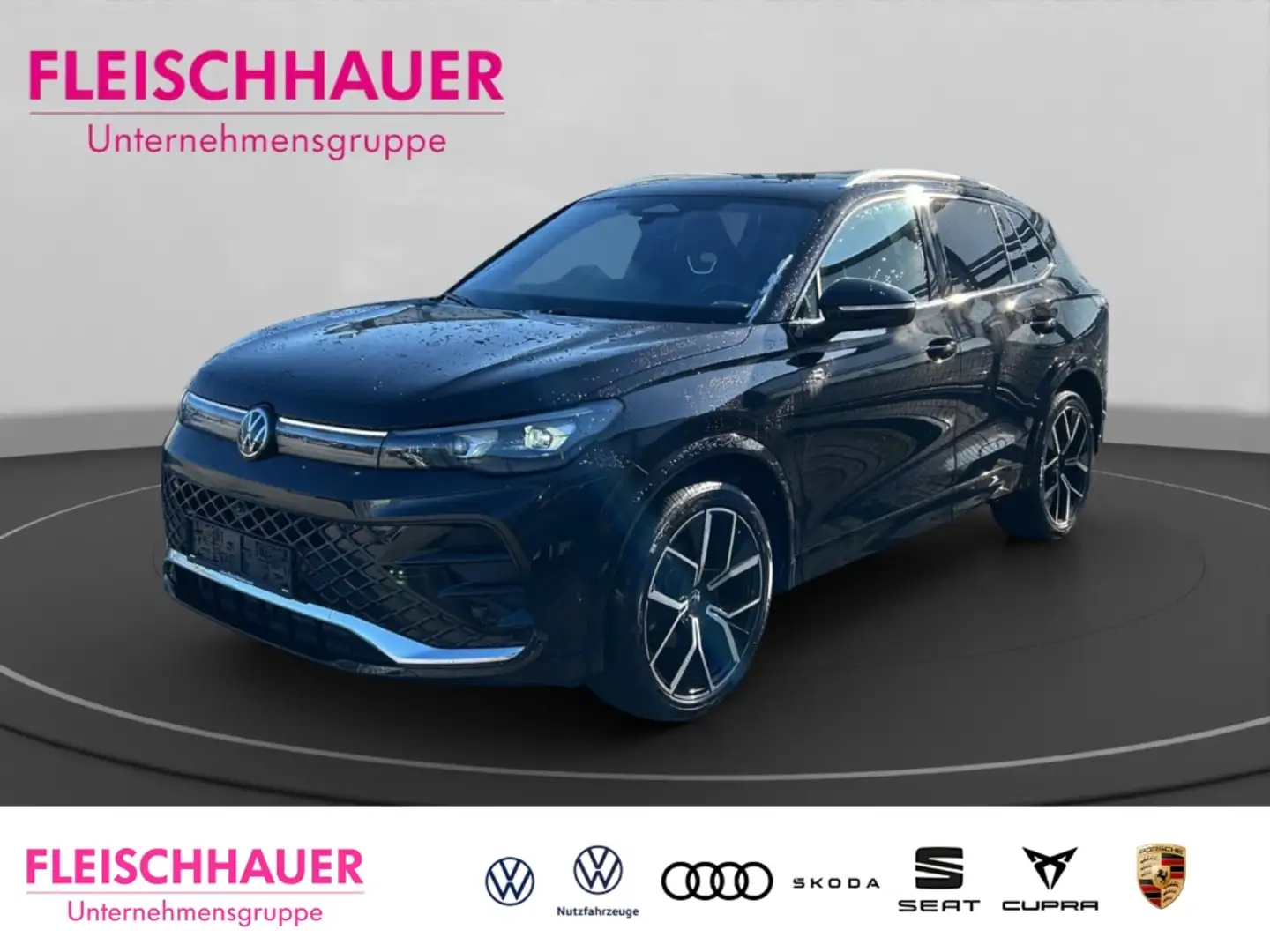 Volkswagen Tiguan 1.5 eTSI R-Line DSG+STDHZ+LED+BEATS+AHK Schwarz - 1
