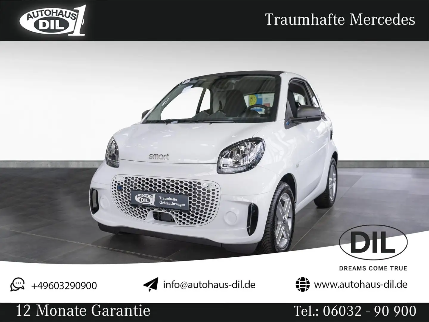 smart forTwo Coupe EQ Alb - 1