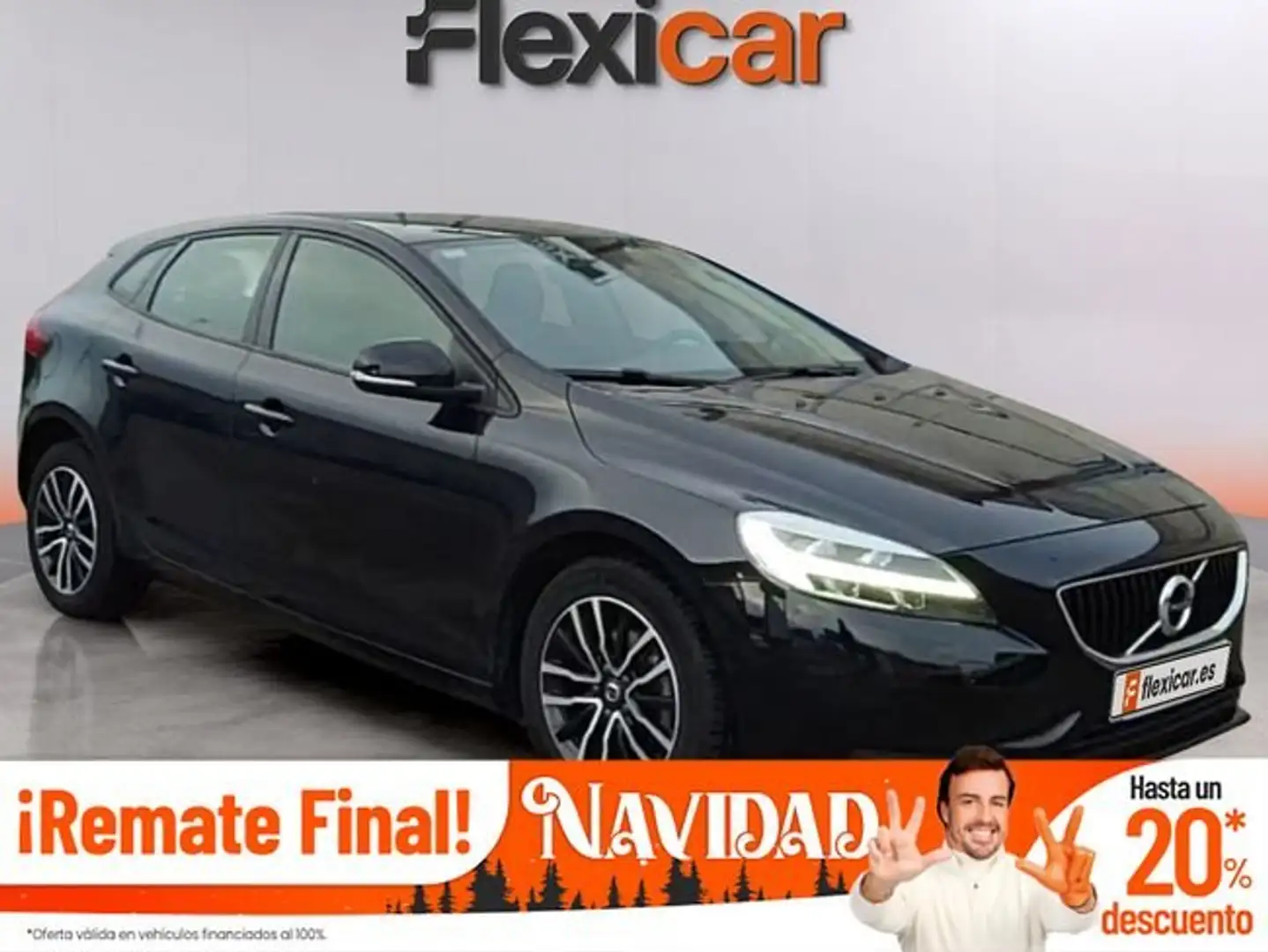 Volvo V40 D2 Momentum 120 Noir - 1