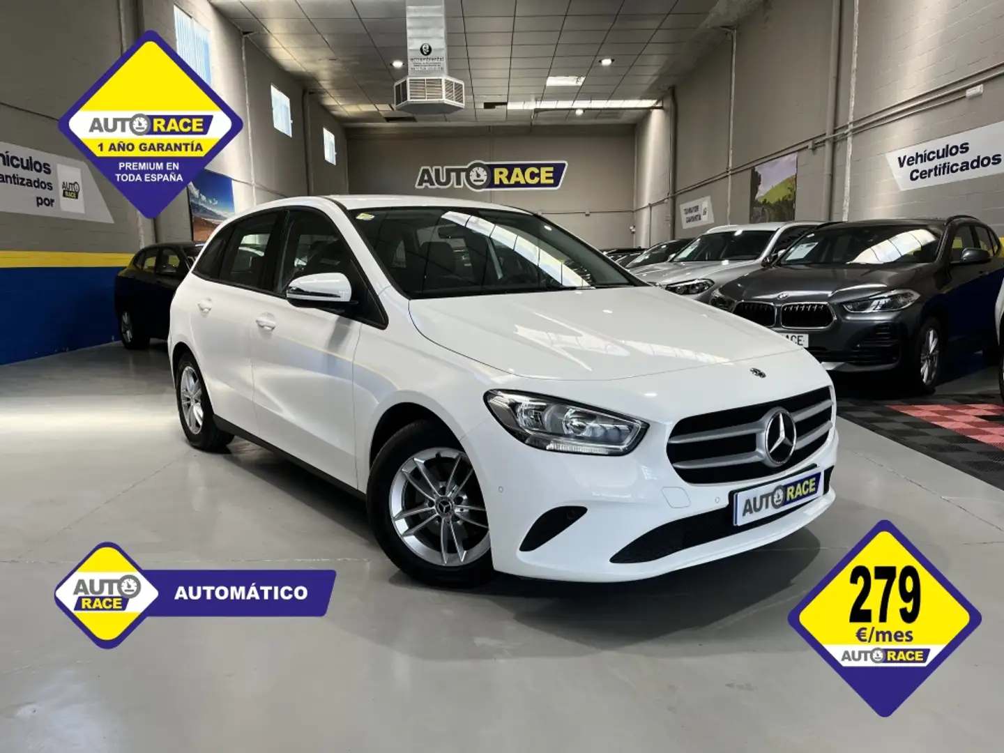 Mercedes-Benz B 180 180d 7G-DCT Blanco - 1