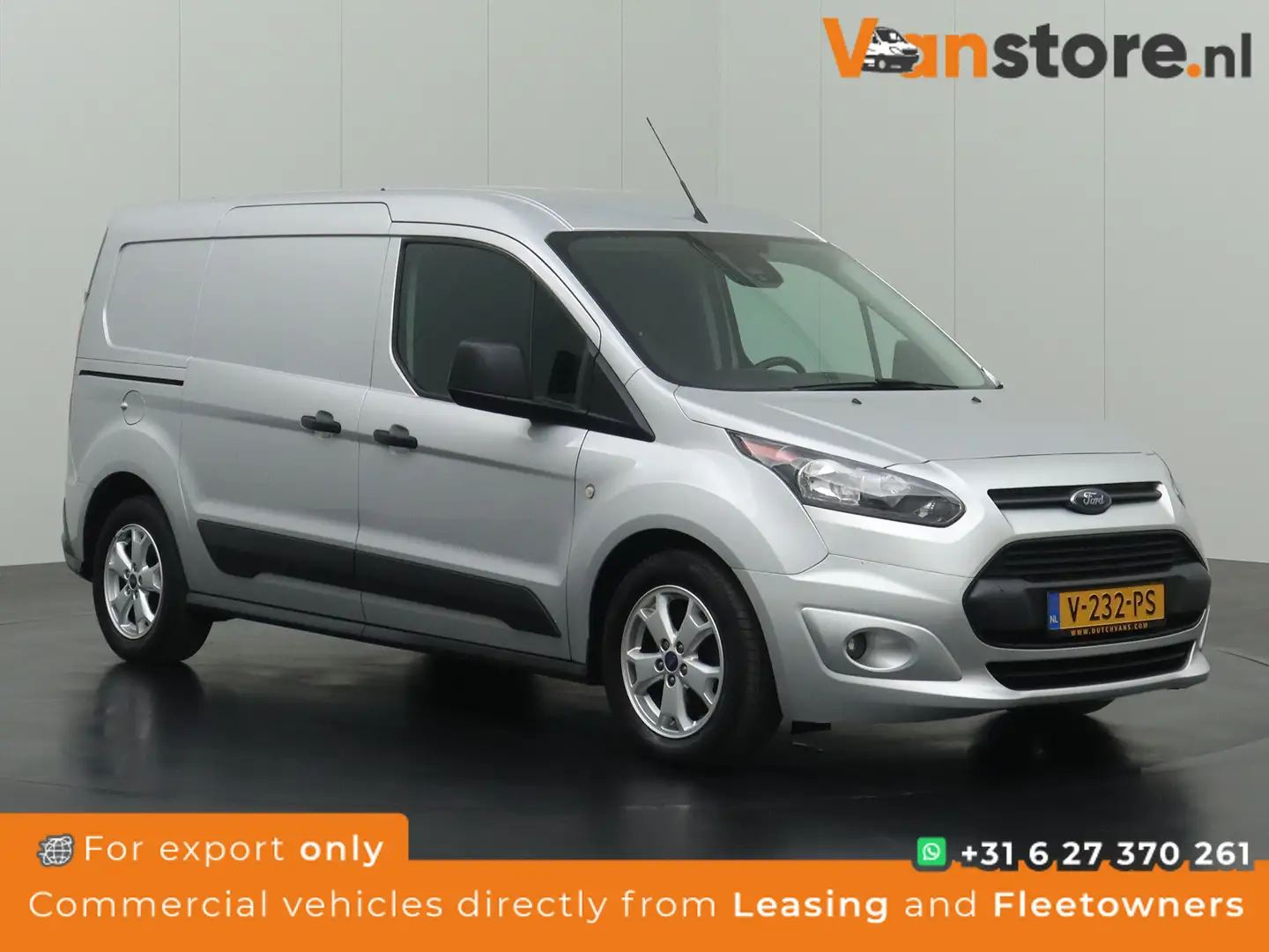 Ford Transit Connect 1.5TDCI 101PK Lang | 3-Persoons | Navigatie | Airc Zilver - 1
