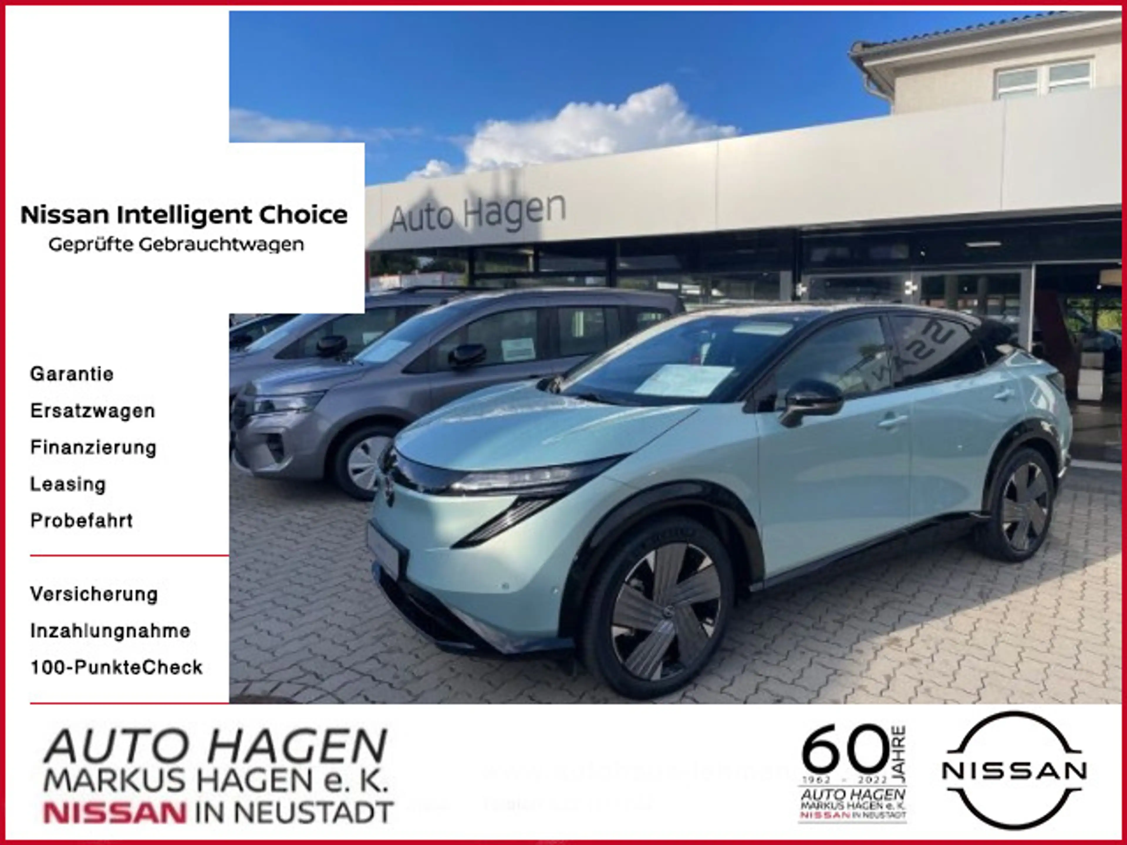 Nissan Ariya 178 kW Evolve Pack Modelljahr 2026