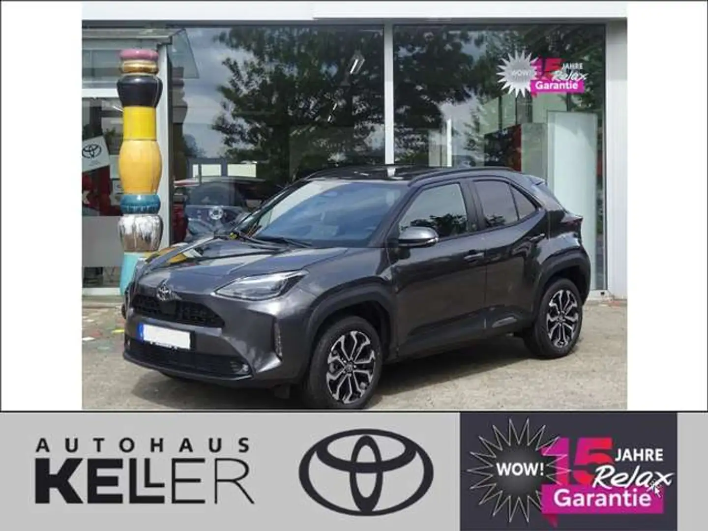 Toyota Yaris Cross Hybrid 130 1.5 VVT-i Team Deutschland Grau - 1
