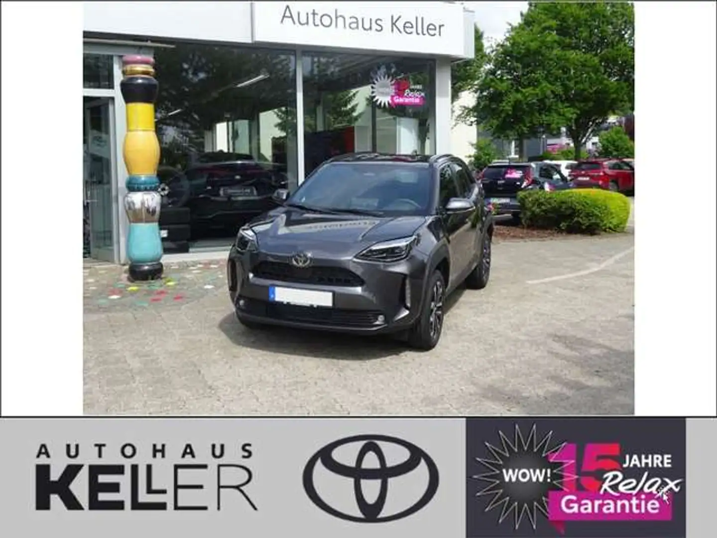 Toyota Yaris Cross Hybrid 130 1.5 VVT-i Team Deutschland Grau - 2