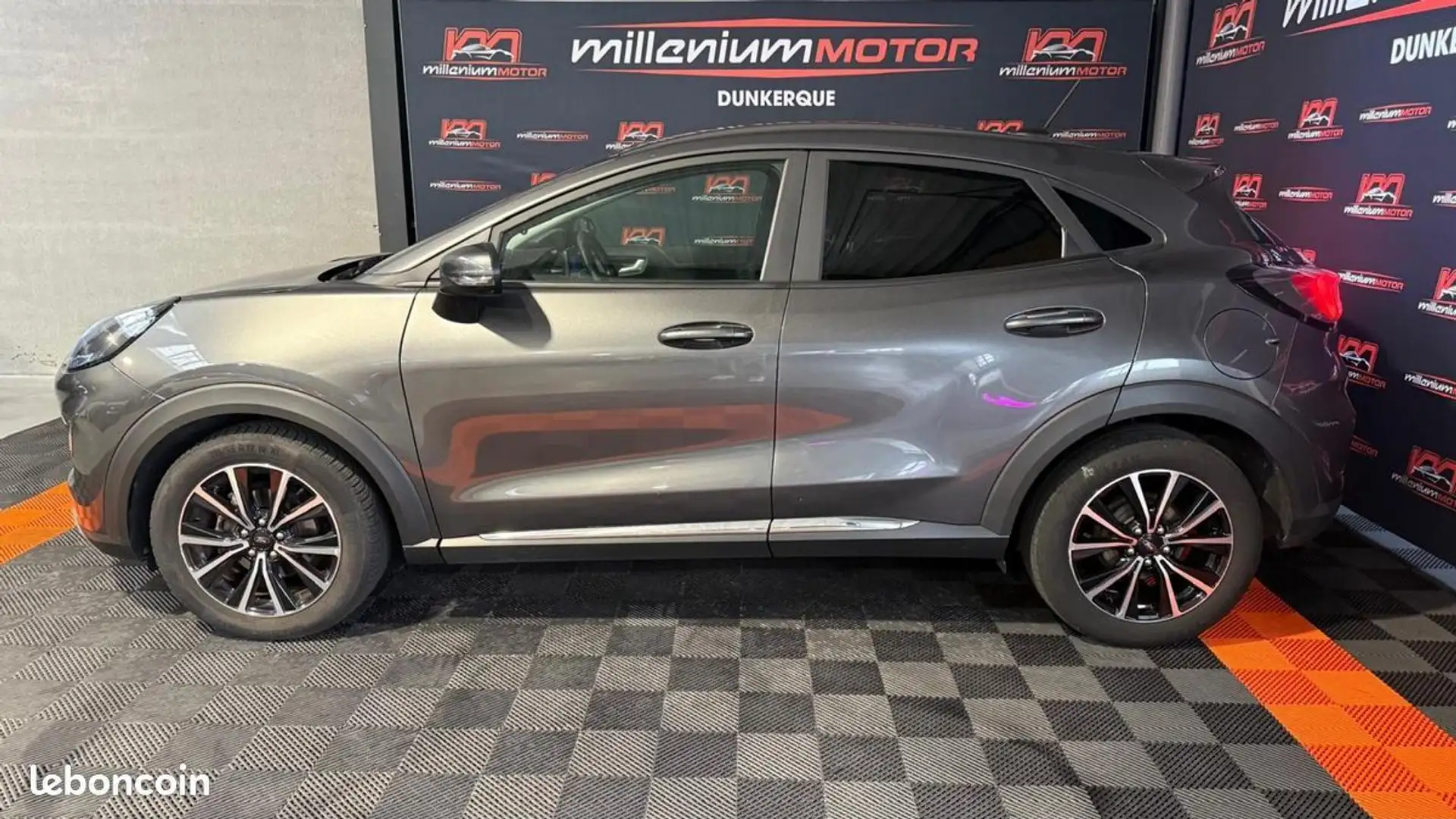 Ford Puma titanium 1.0 ecoboost mhev 125 CV garantie 6 mois Gris - 2