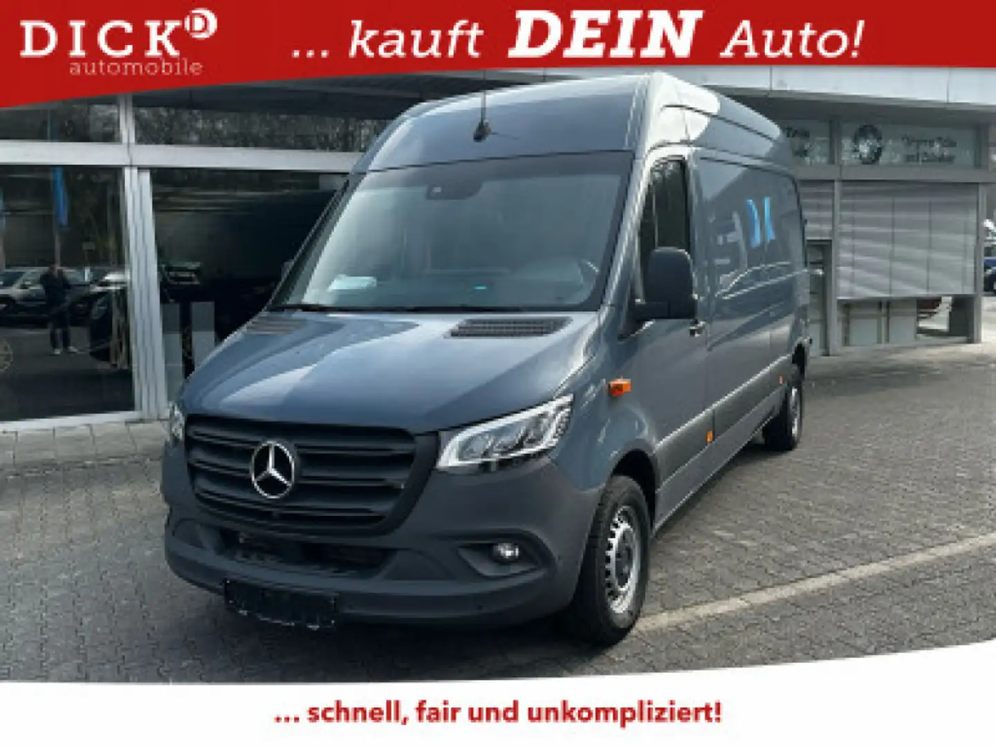 Mercedes-Benz Sprinter 315d 9G FWD L2 H2 LED+NAV+360+ACC+VOLL+ Grijs - 1