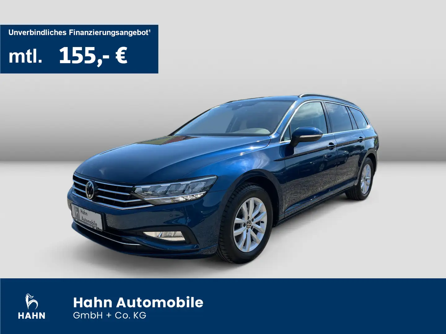 Volkswagen Passat Variant 2.0TDI DSG Business LED AHK CAM Bleu - 1