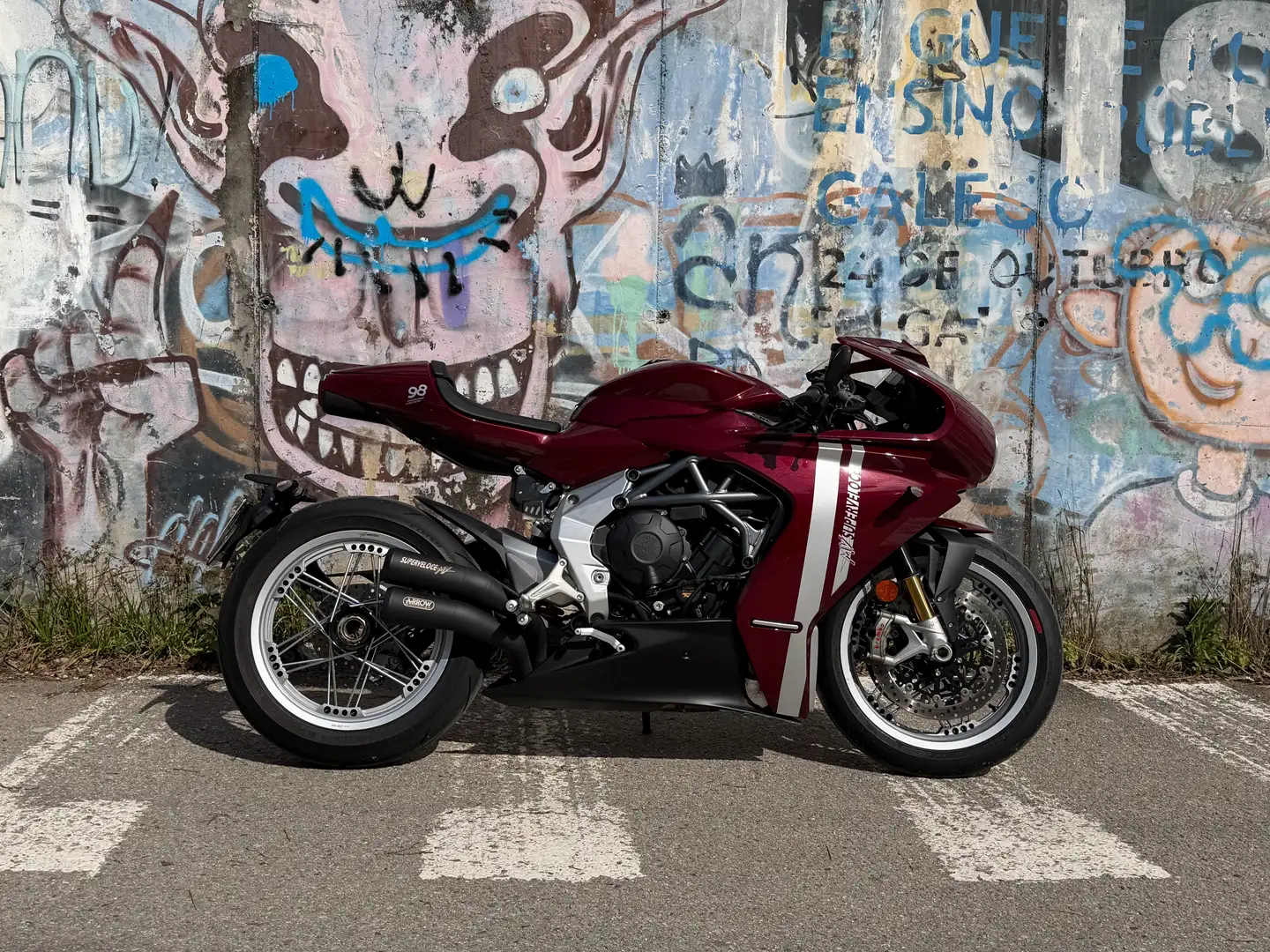 MV Agusta Superveloce 800 98 Ediciòn limitada Burdeos - 1