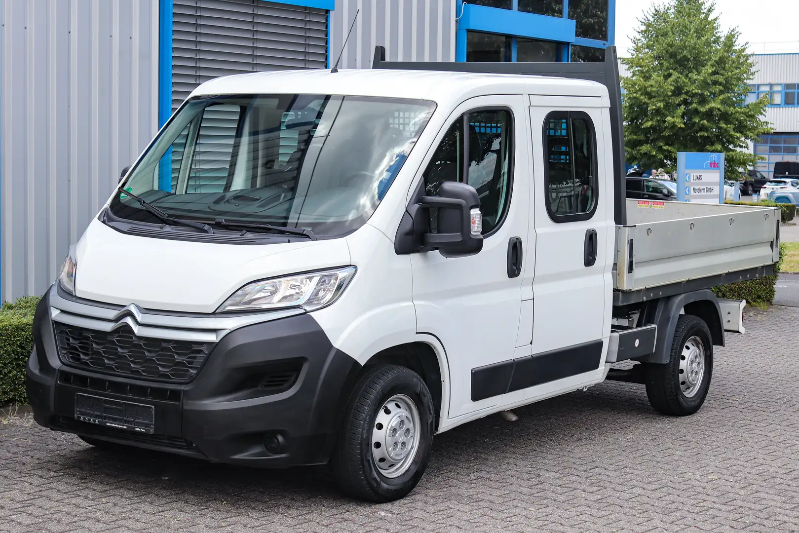 Citroen Jumper 2.2HDI DOKA PRITSCHE 7-SITZE*K.LEDER*R.KAMERA*AHK* Blanc - 1