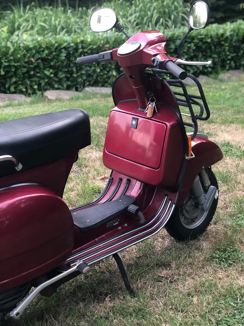 Vespa P 200 E Rood - 2