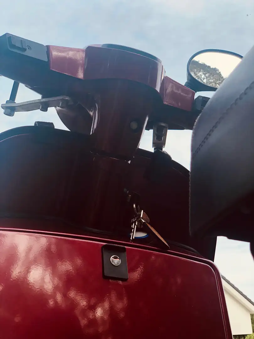 Vespa P 200 E Rood - 1
