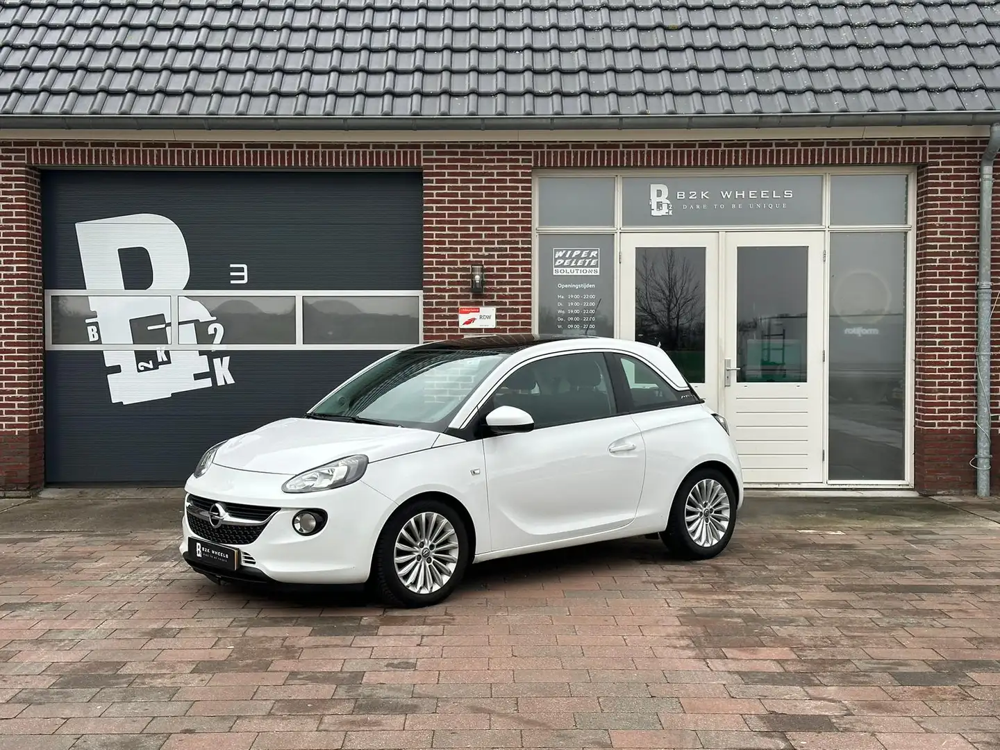 Opel Adam 1.0 Turbo Unlimited | Bleutooth | Pano | Clima | Wit - 1