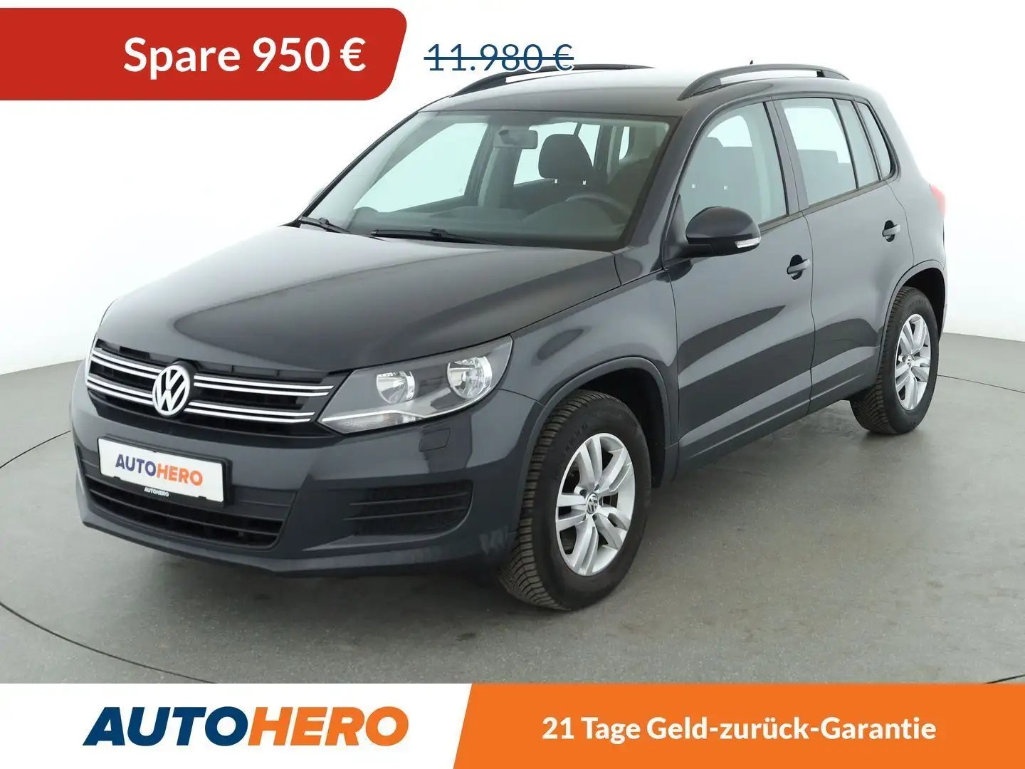 Volkswagen Tiguan 1.4 TSI Trend & Fun BMT*PDC*SHZ*AHK*KLIMA* Grau - 1