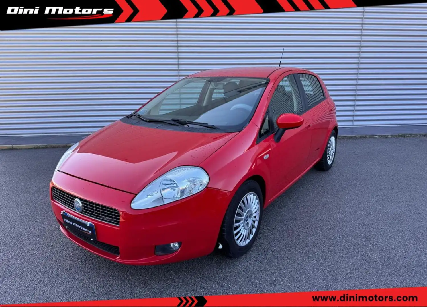 Fiat Grande Punto 1.4 BENZINA / METANO OK NEOPATENTATI Rosso - 1