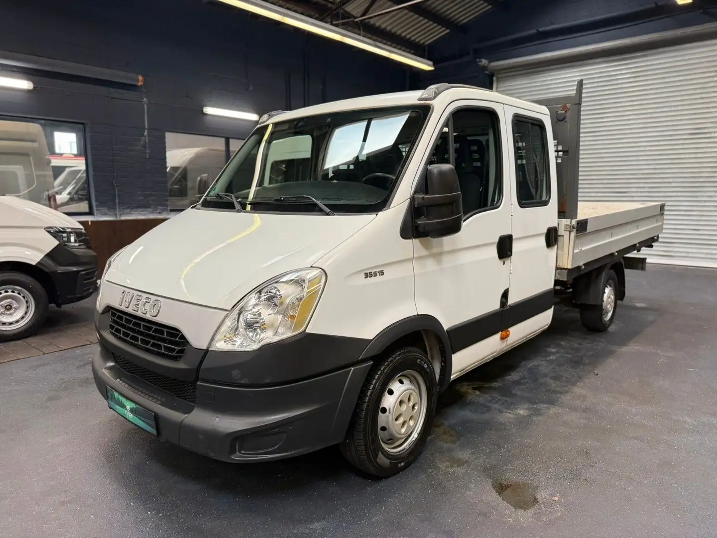 Iveco Massif Daily 35S15 MAXI DoKa Pritsche STHZ AHK 3500 KG Blanco - 1