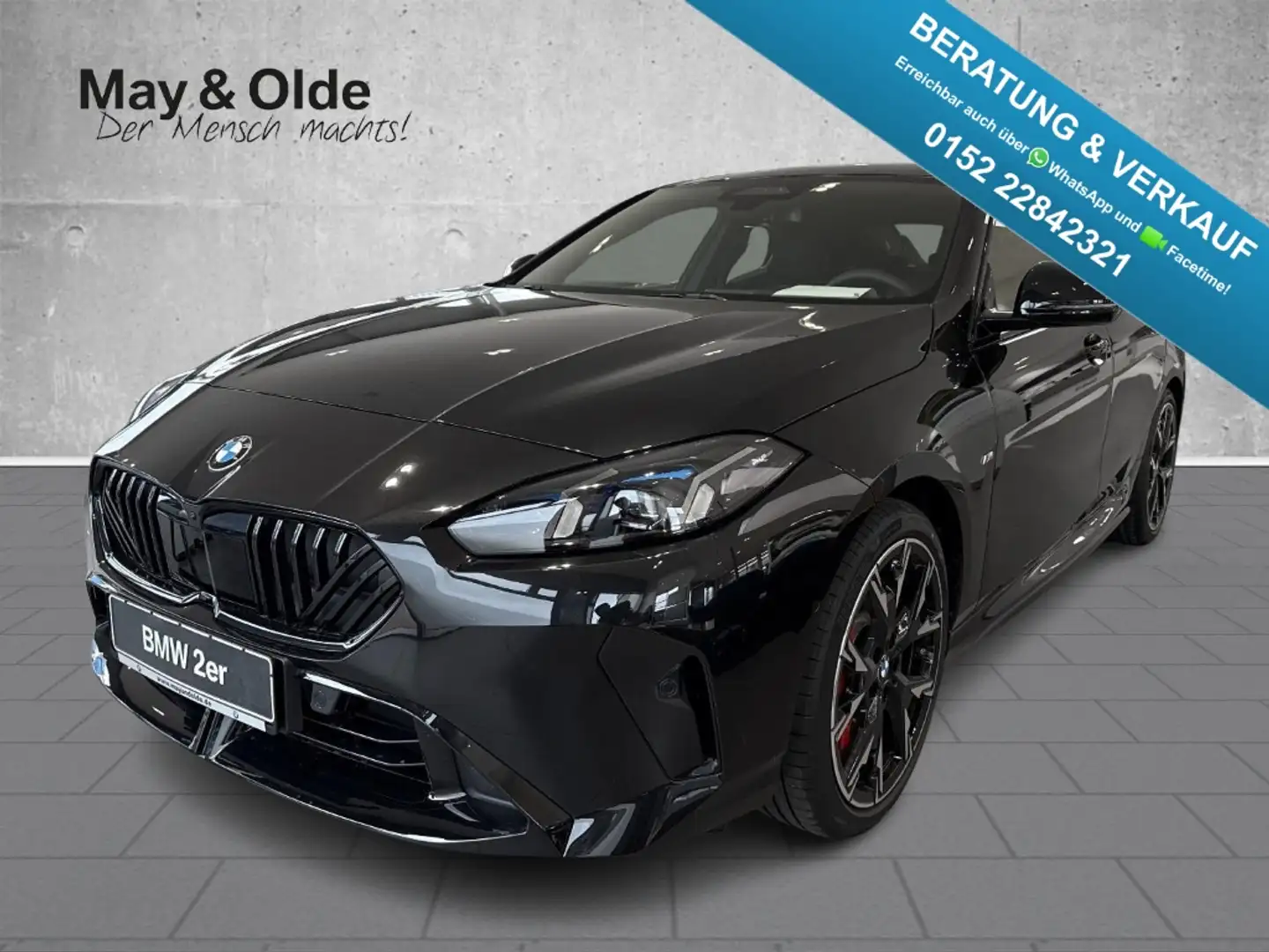 BMW 220 Gran Coupe M Sport HUD AHK ACC H/K Pano Memory 19' Schwarz - 1