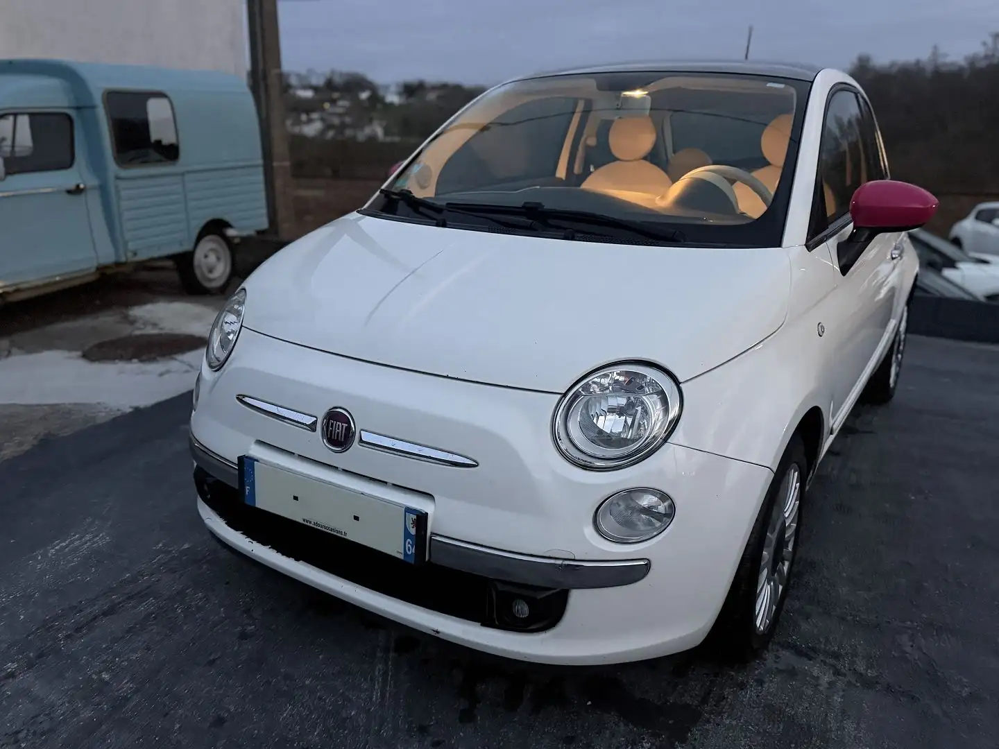 Fiat 500L 1.2 8V 69CH LOUNGE Blanc - 2