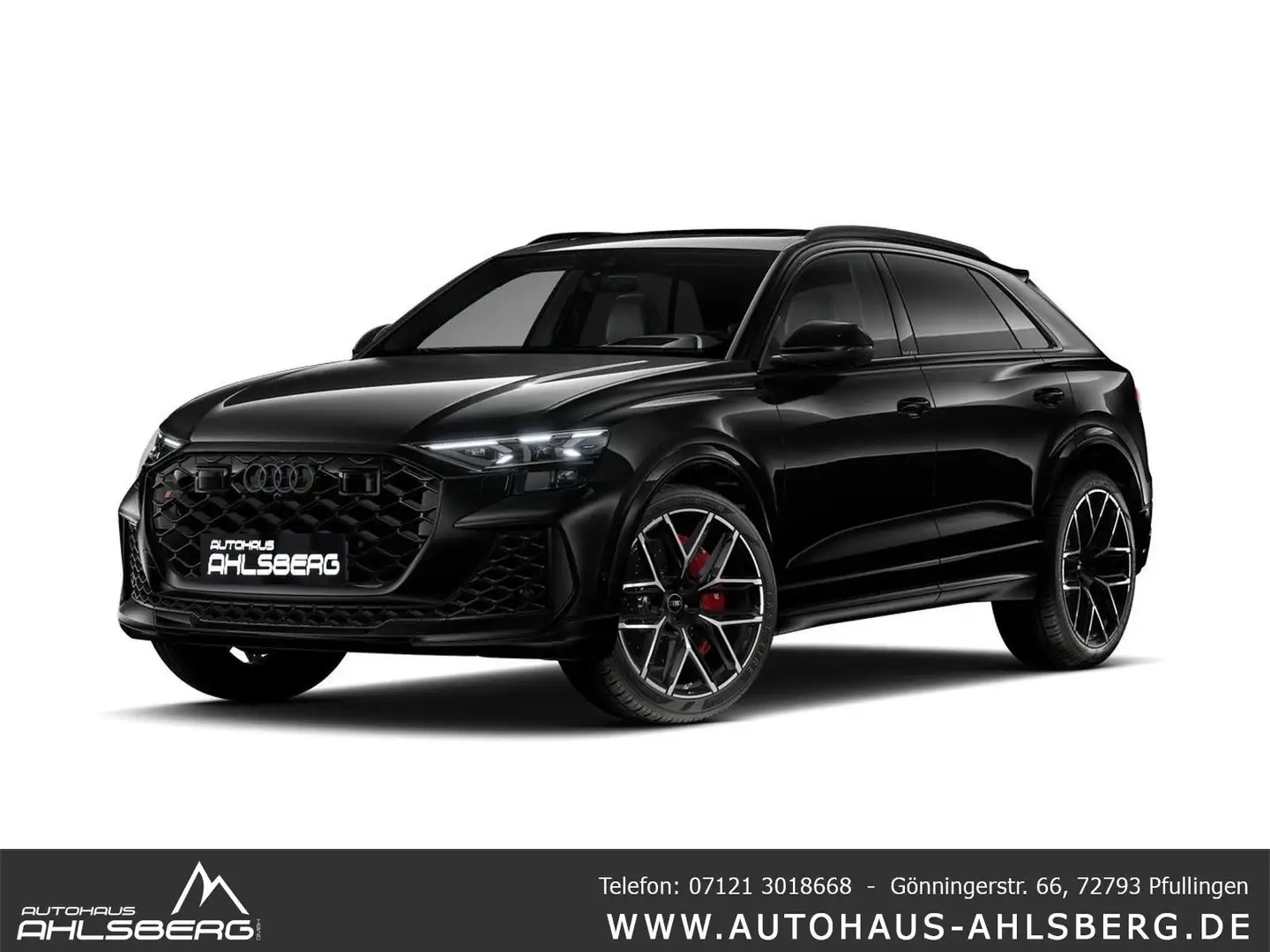 Audi RS Q8 RSQ8 /EXLUSIVE/SAGA/MASSA/HUD/AHK 23ZOLL STHZ/HD M Schwarz - 2